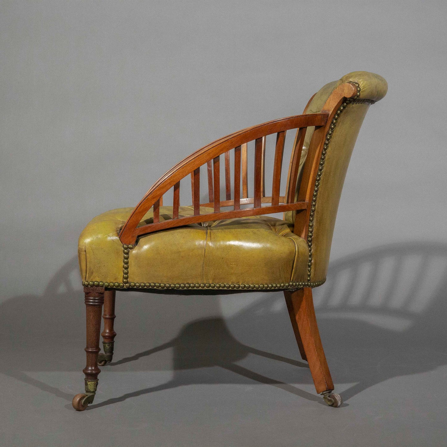 Unusual 19th Century Slipper Chair