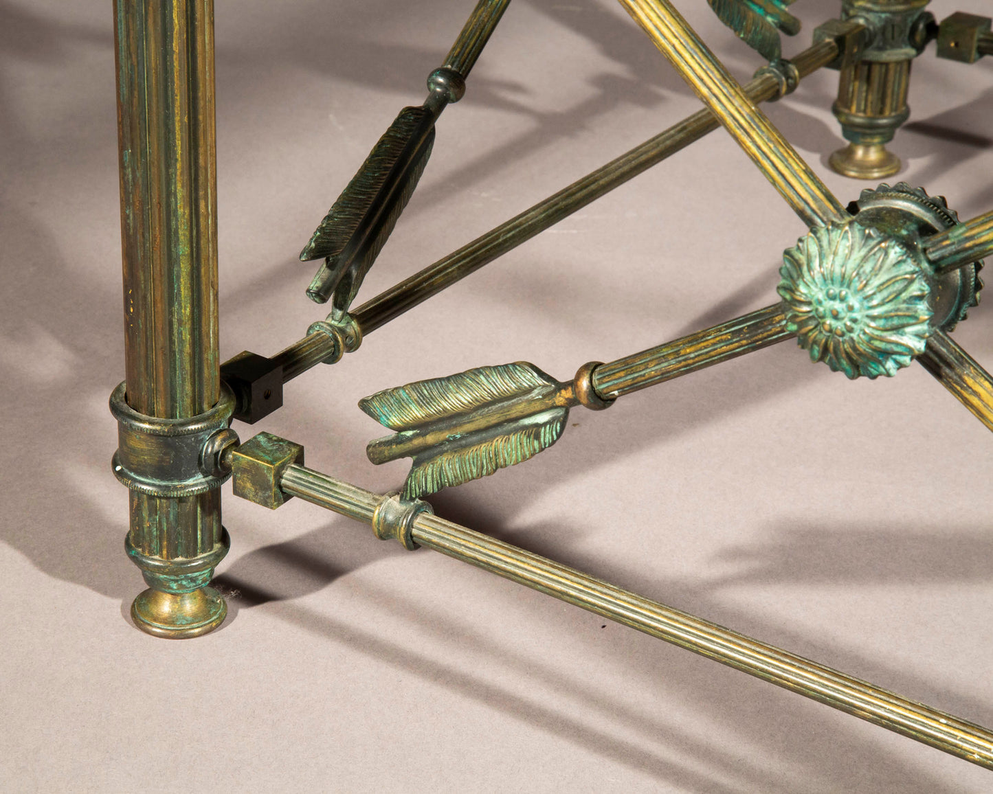 'Pompeian' Bronze Cocktail Table