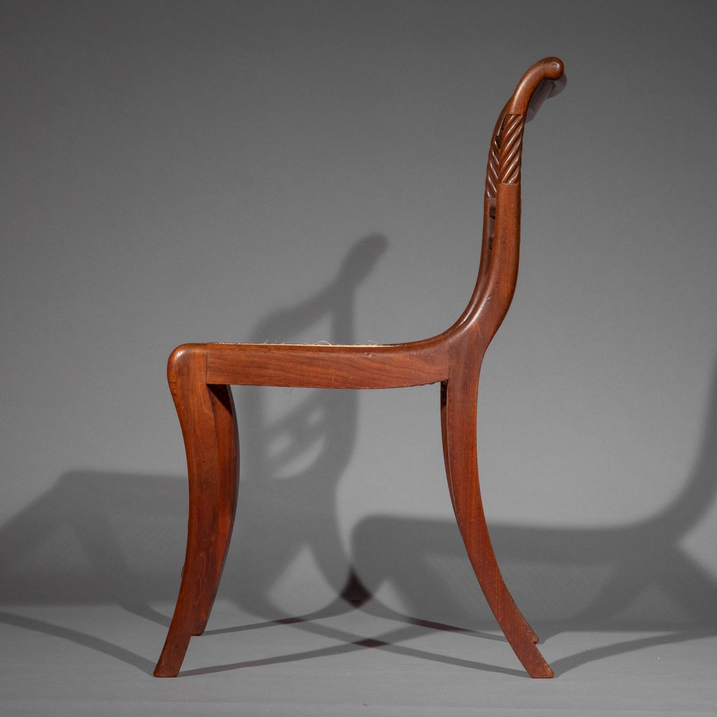 Set of Six Regency Klismos Chairs, attributed to Gillows