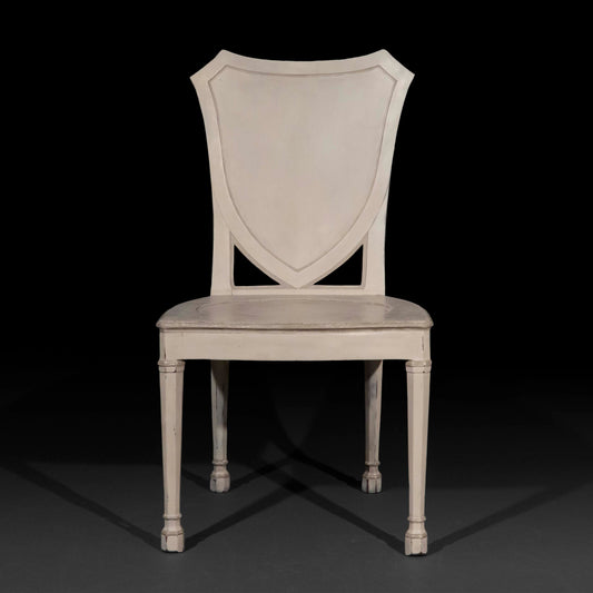 George III Painted Hall Chair