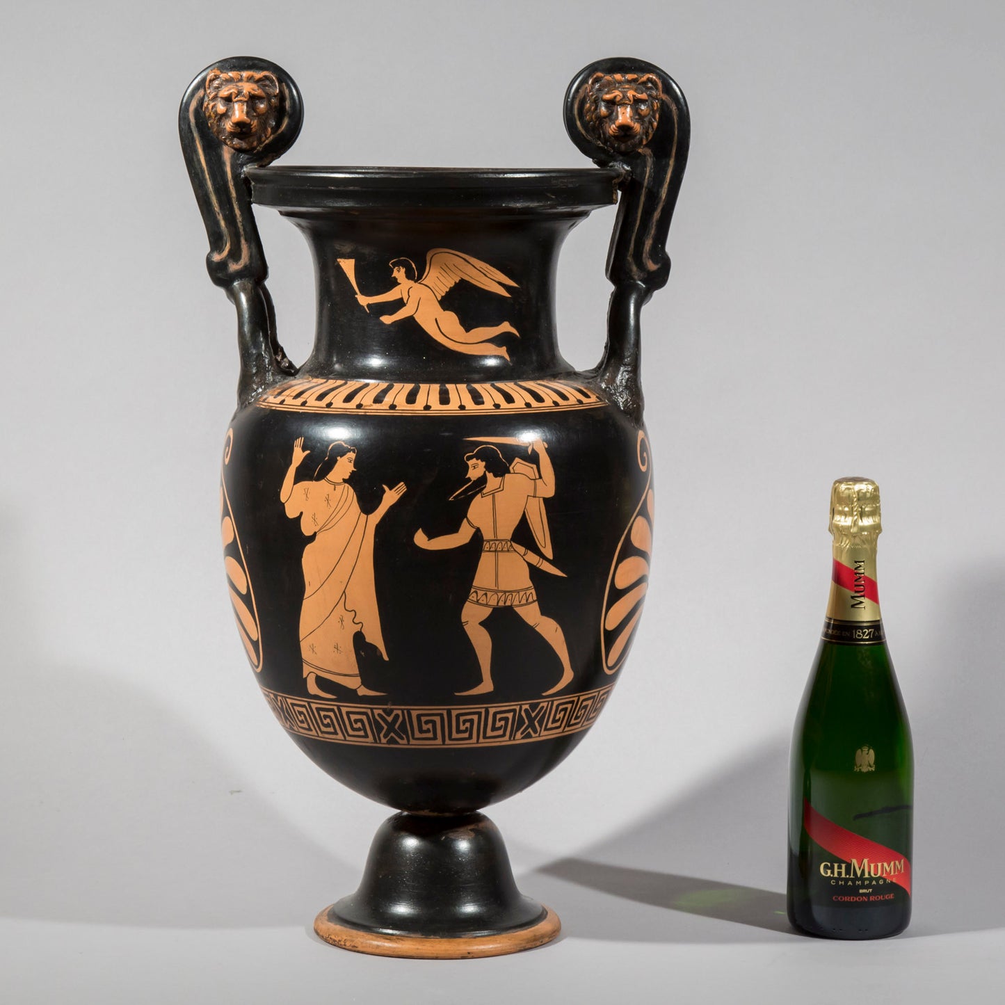 Massive Grand Tour Volute Krater Vase