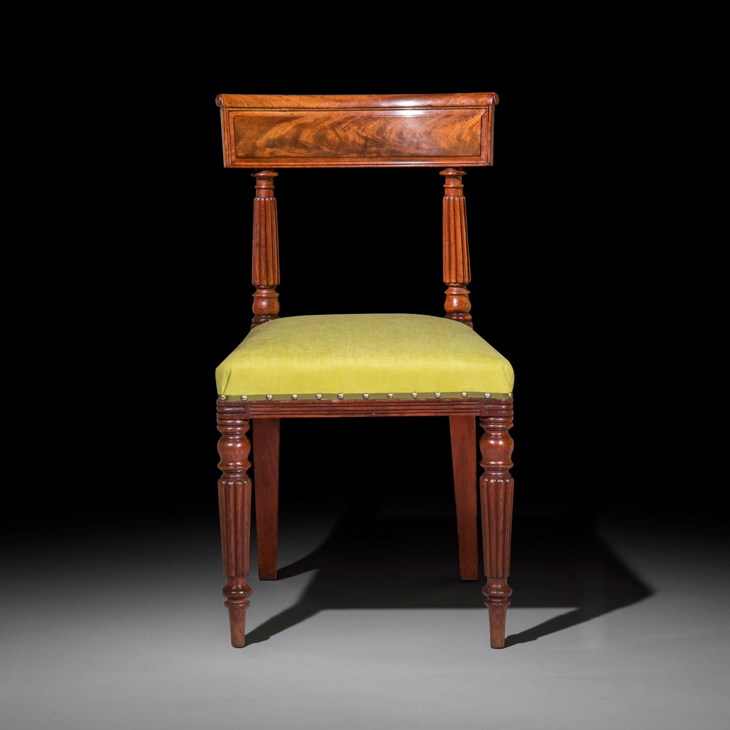 Set of Six Regency Dining Chairs, in the manner of George Bullock