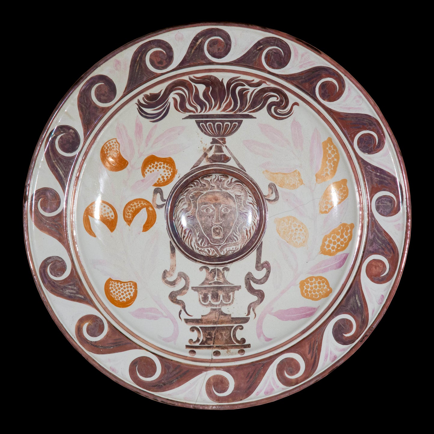 Monumental Arts and Crafts Exhibition Wall Charger