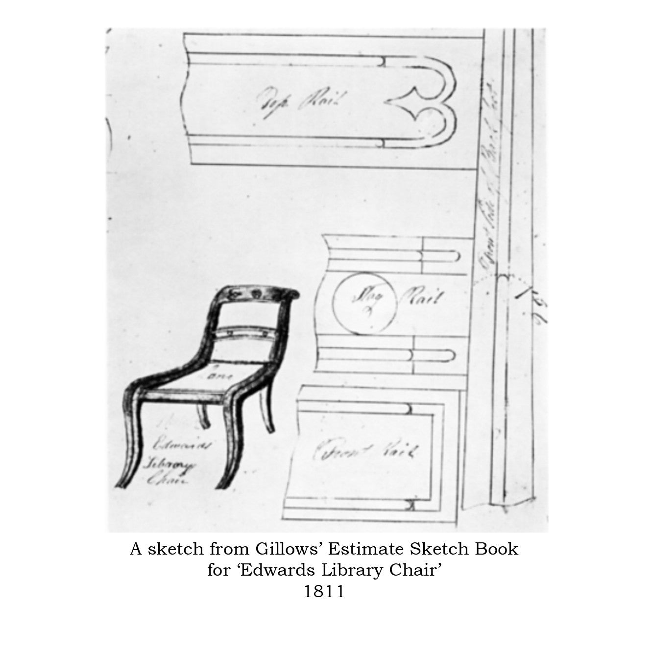Set of Twelve Regency Klismos Chairs, attributed to Gillows