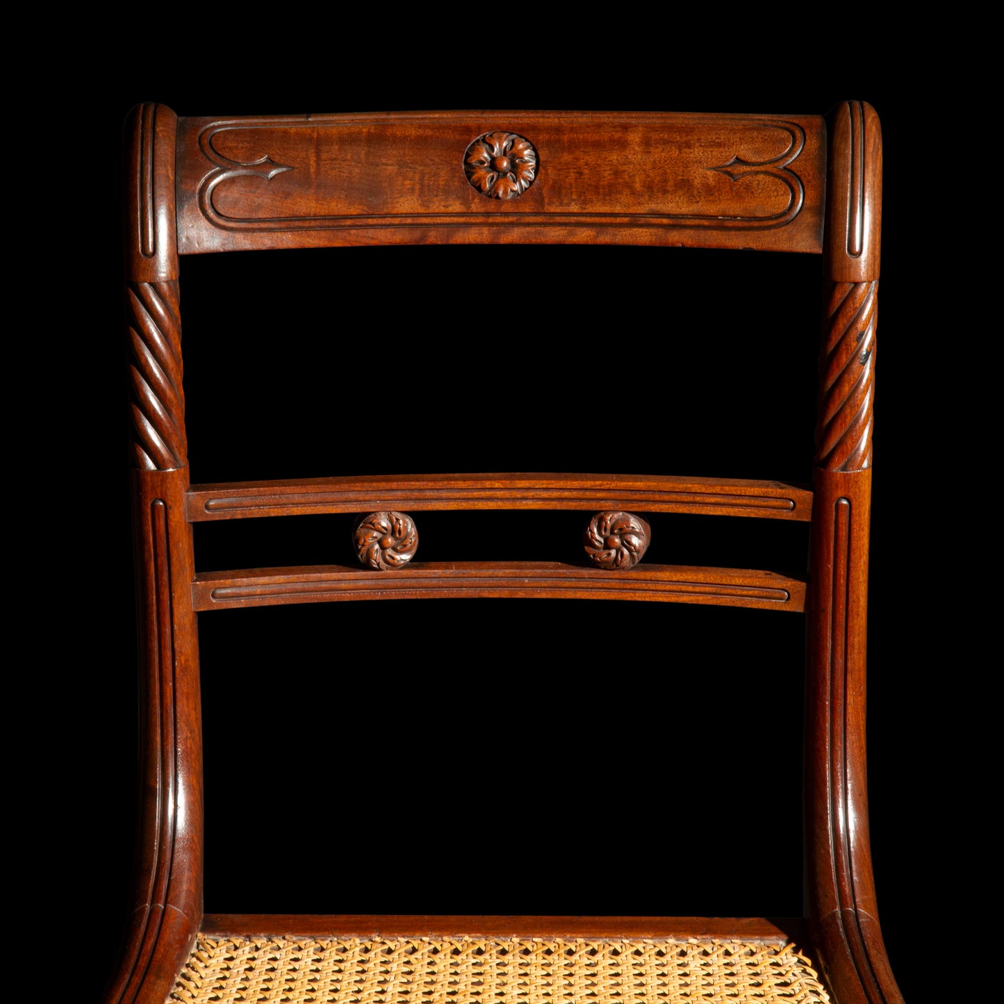 Set of Twelve Regency Klismos Chairs, attributed to Gillows