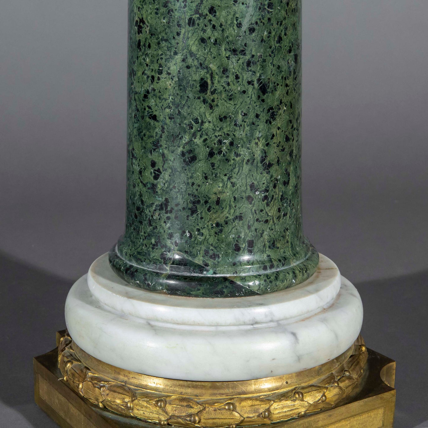 Large Grand Tour Marble Column Plinth