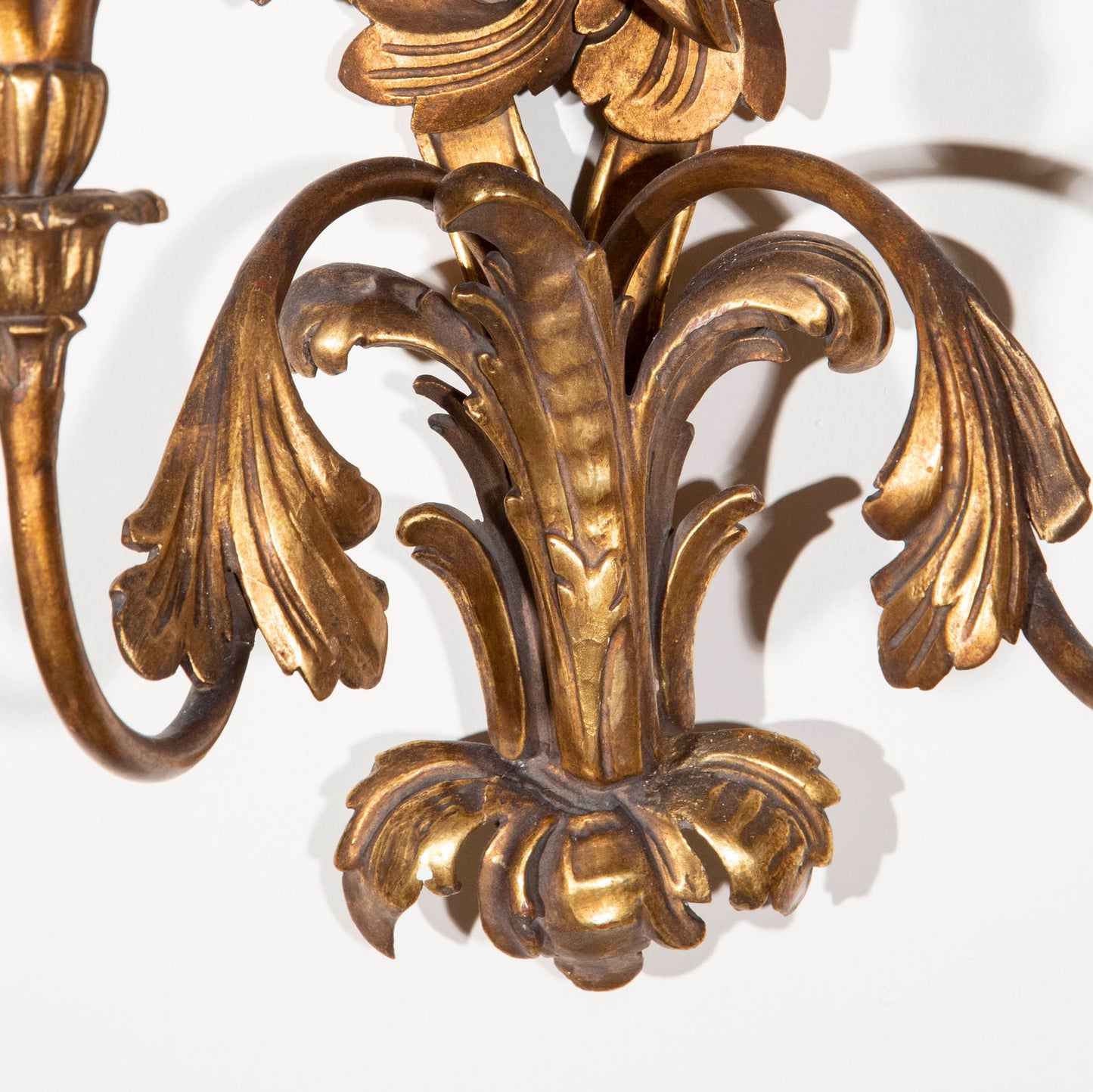 Pair of 19th Century Giltwood Wall Lights or Sconces