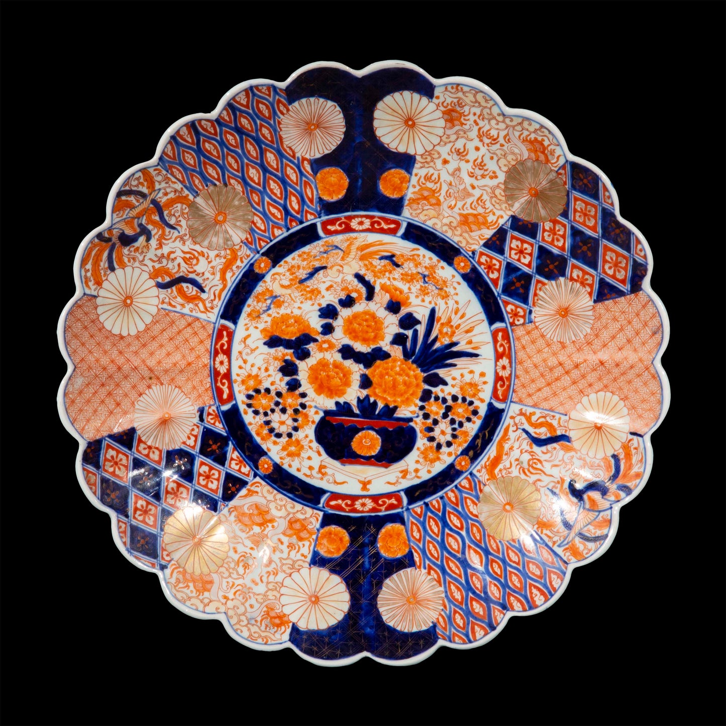 Large Antique Imari Dish