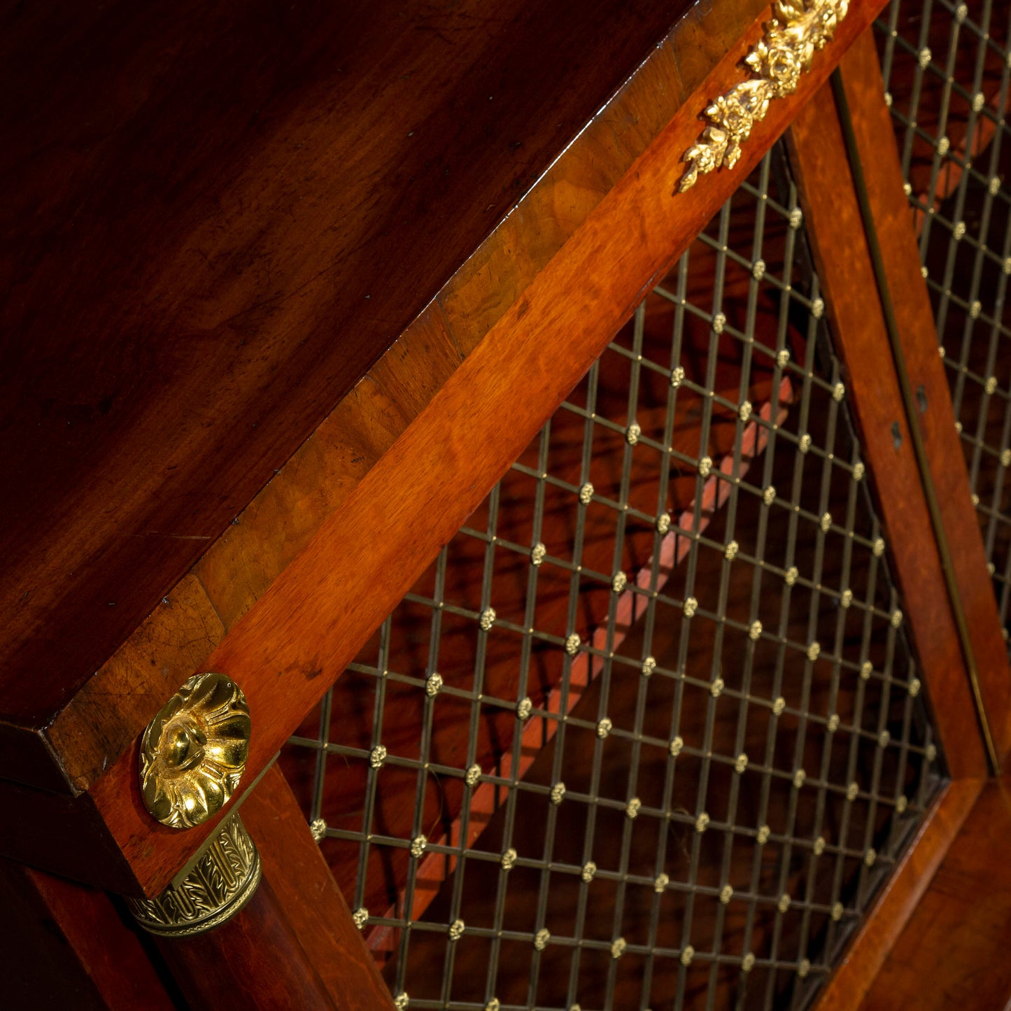 Regency Ormolu Mounted Bookcase