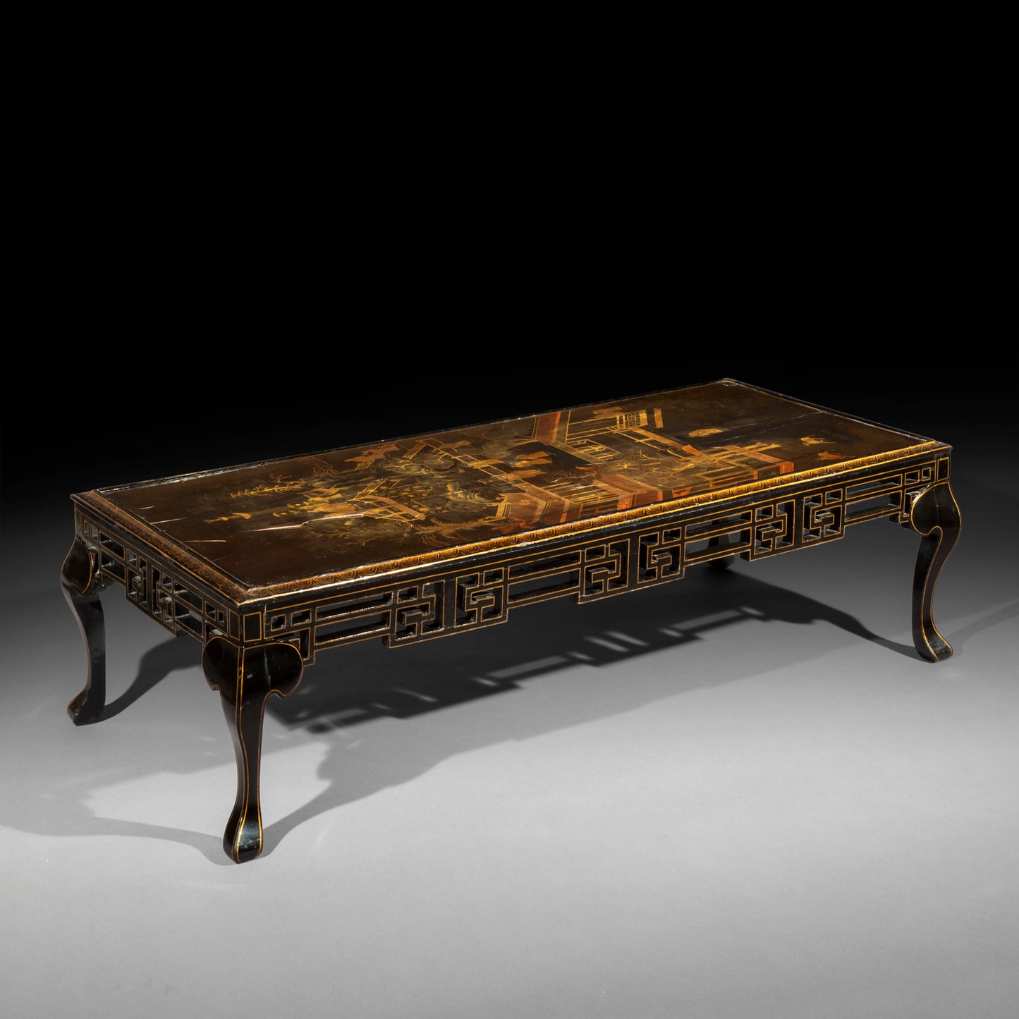 Antique Chinoiserie Coffee Table