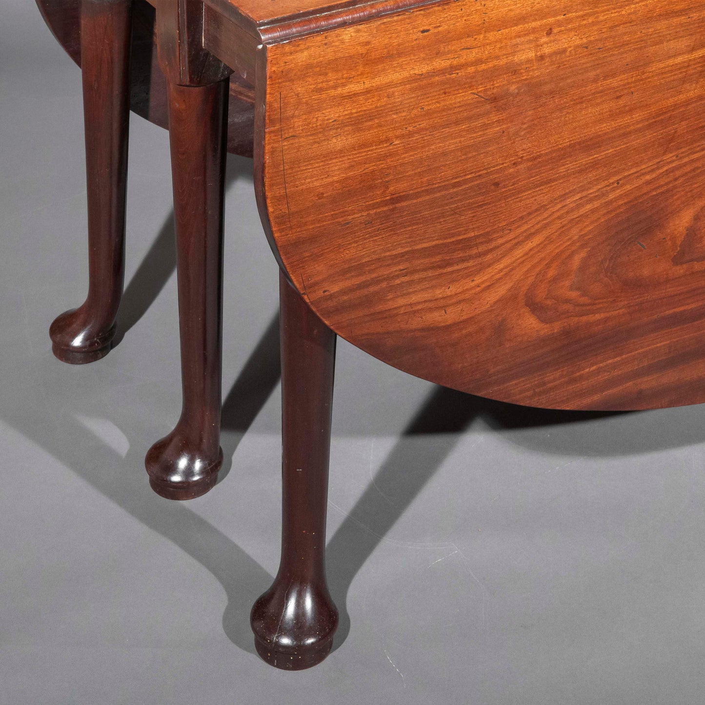 Unusual George II Country House Hunt Table or Dining Table