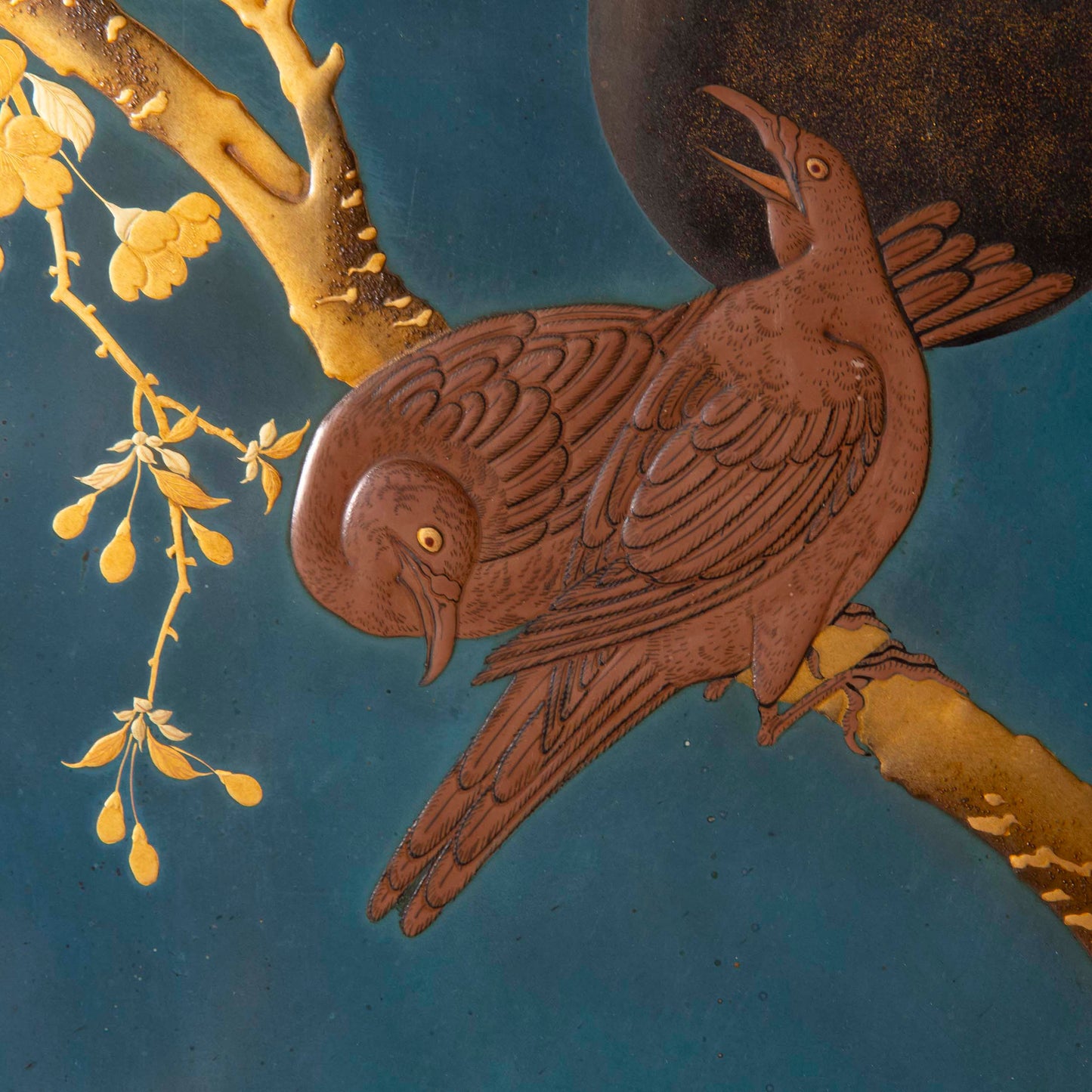 Pair of Chinoiserie Lacquer Panels