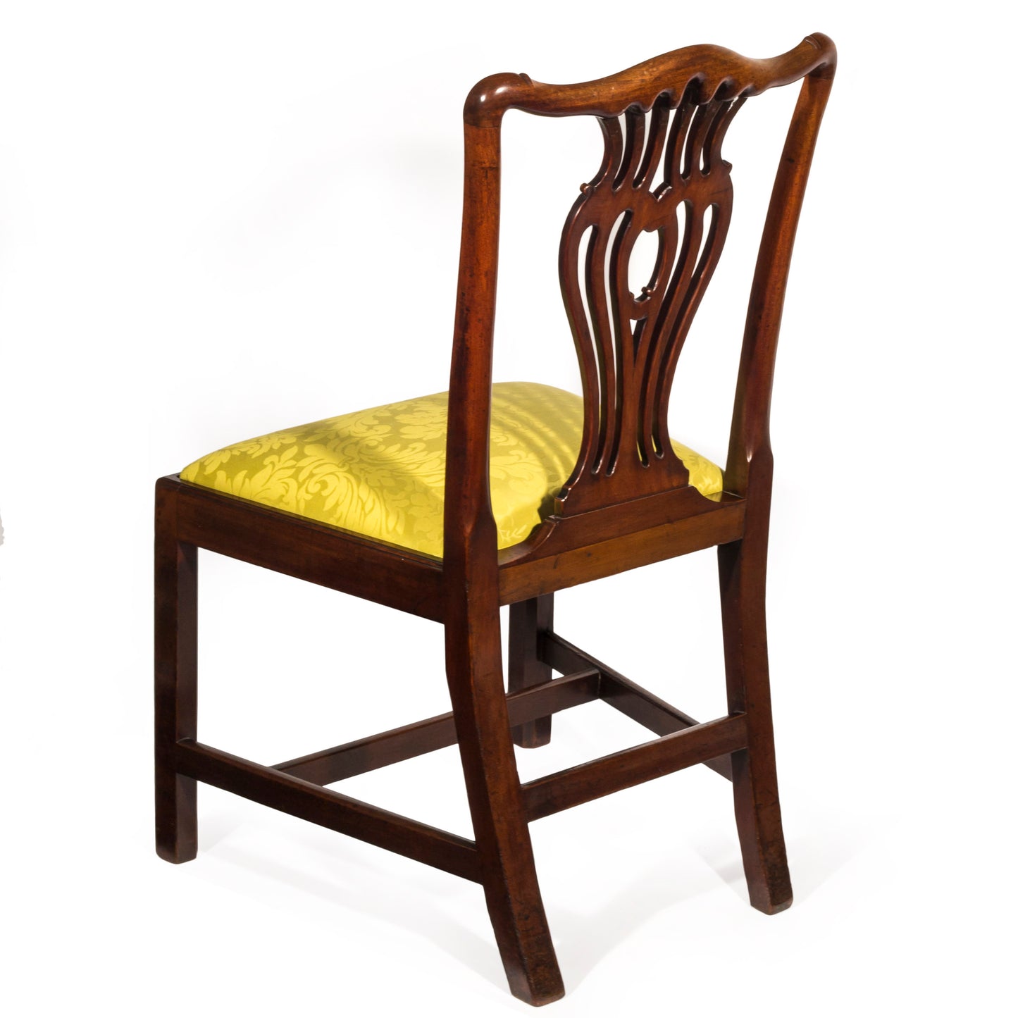 Fine set of George III Mahogany Chippendale Dining Chairs