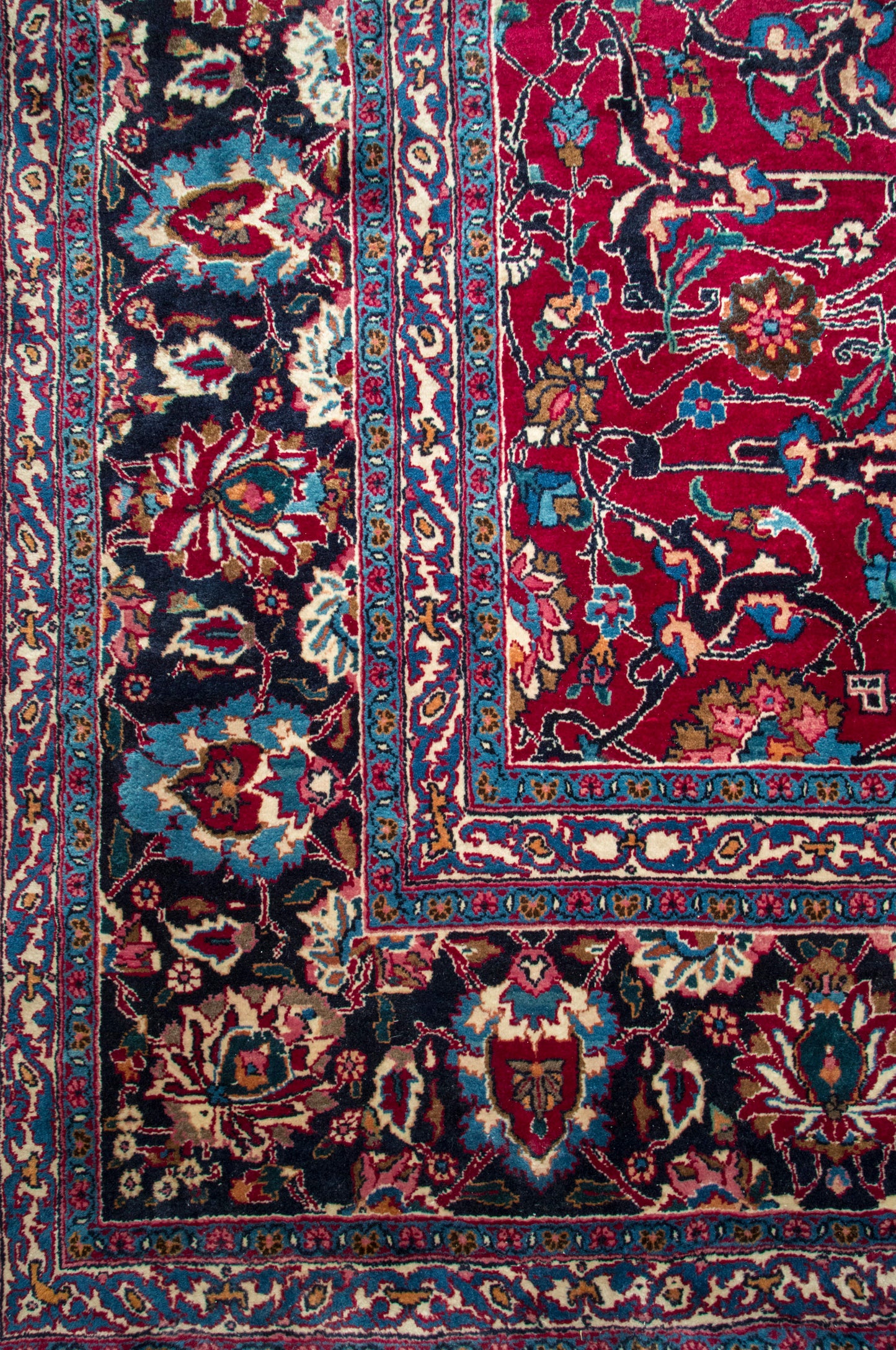 Large Antique Oriental Carpet