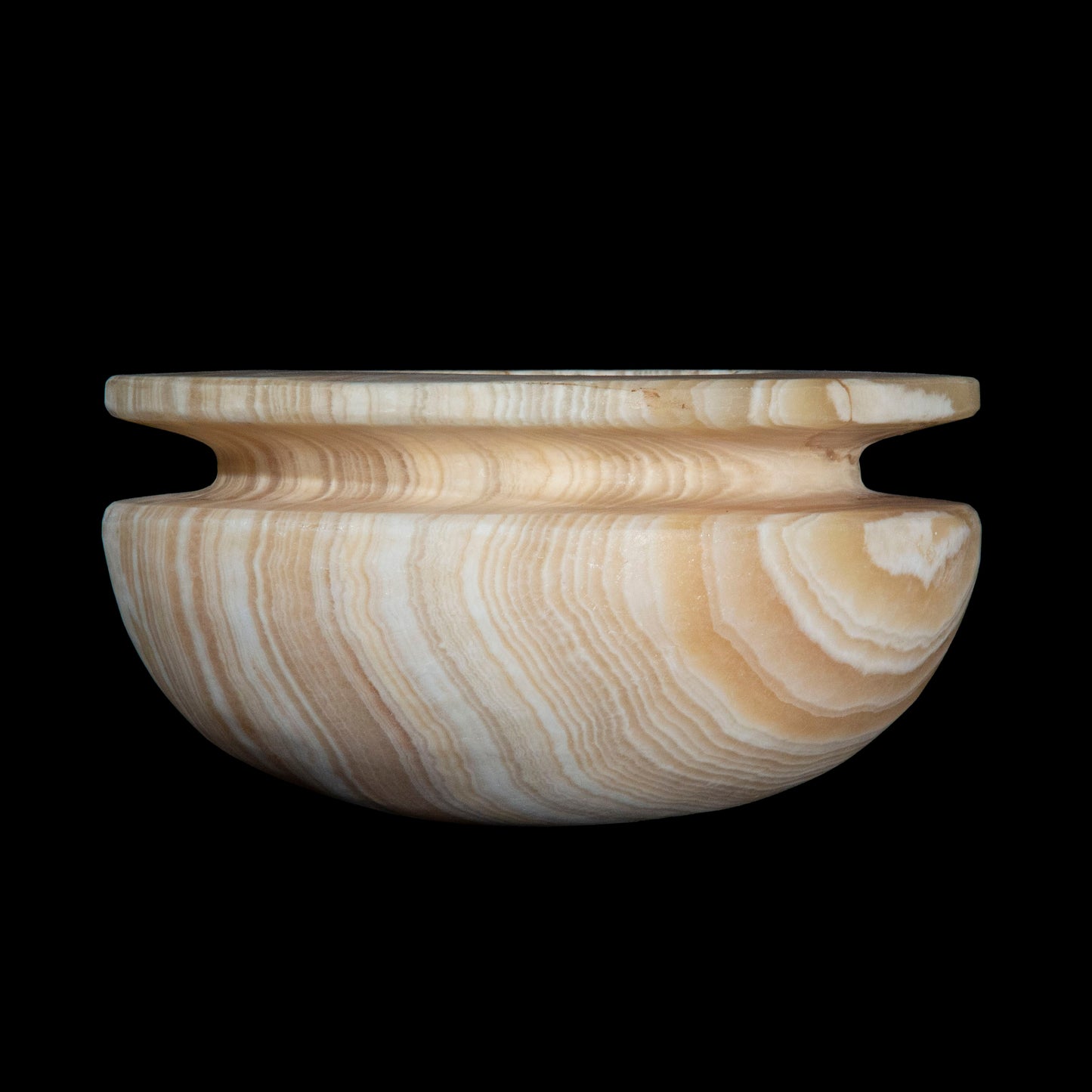 Antique Egyptian Alabaster Vessel