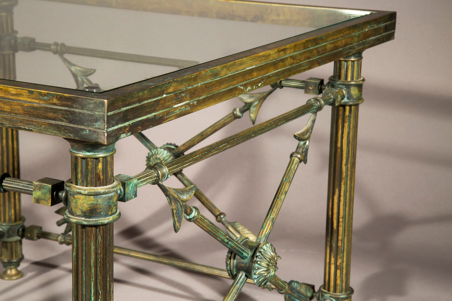 'Pompeian' Bronze Cocktail Table