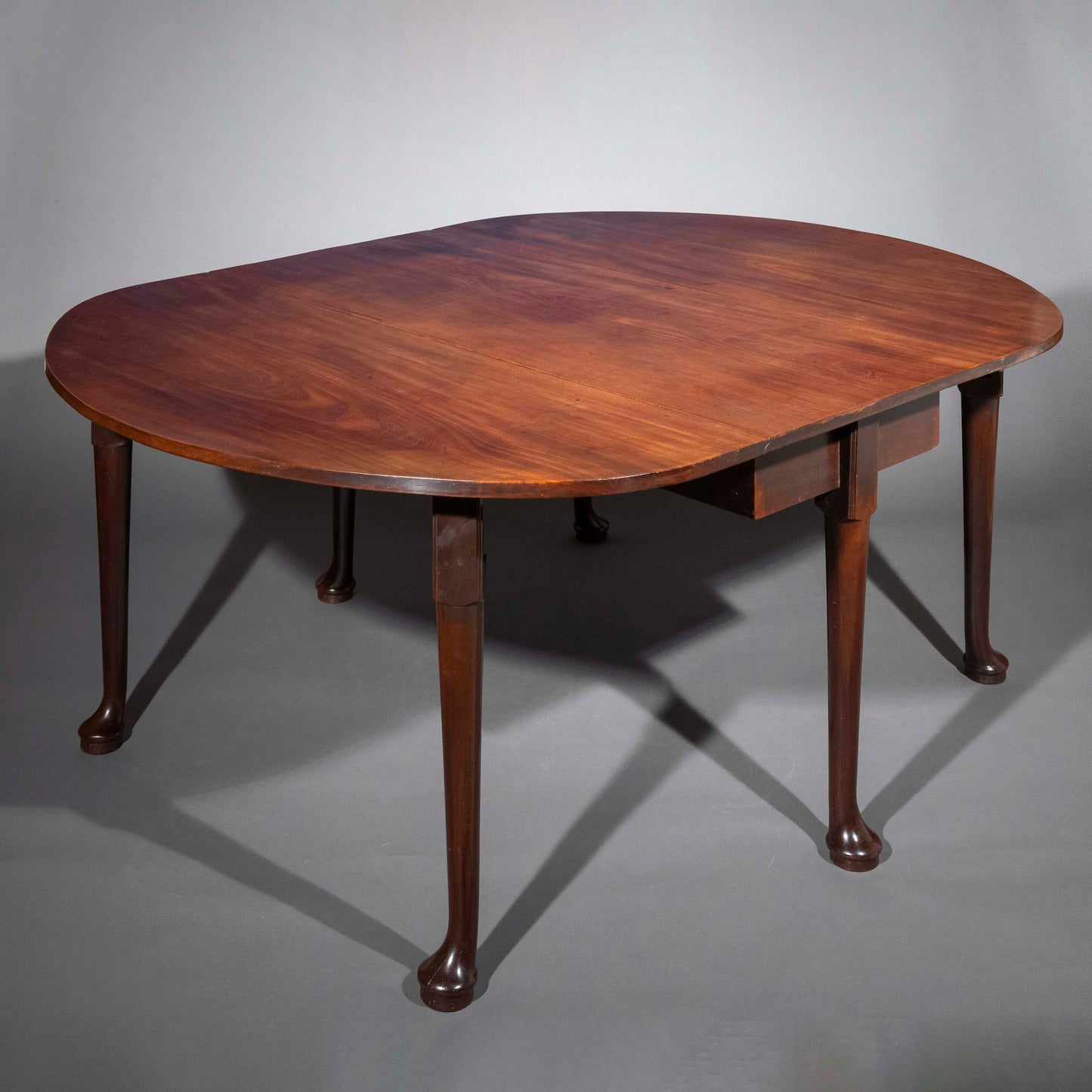 Unusual George II Country House Hunt Table or Dining Table