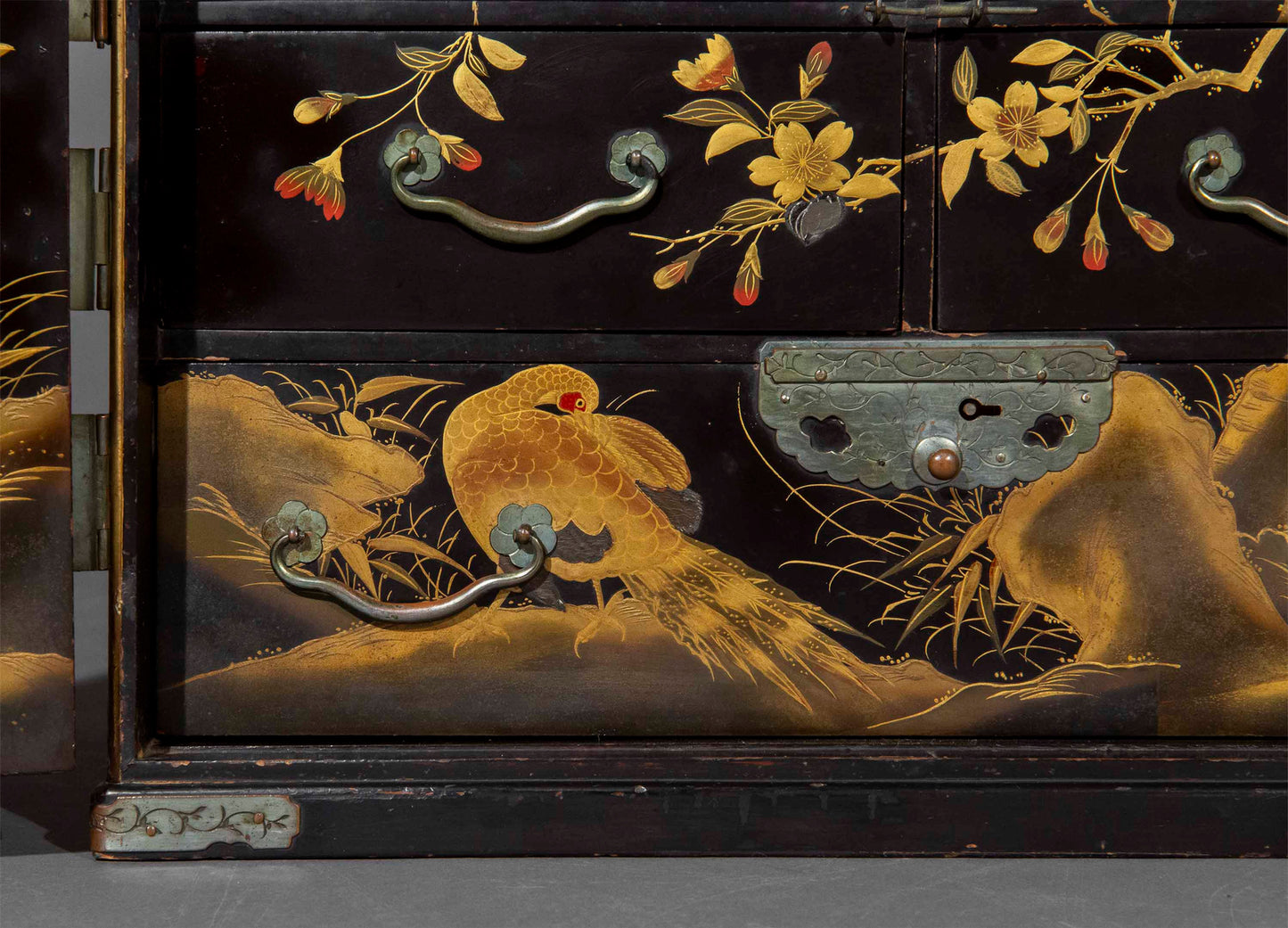 Fine 19th Century Japanese Lacquer Cabinet