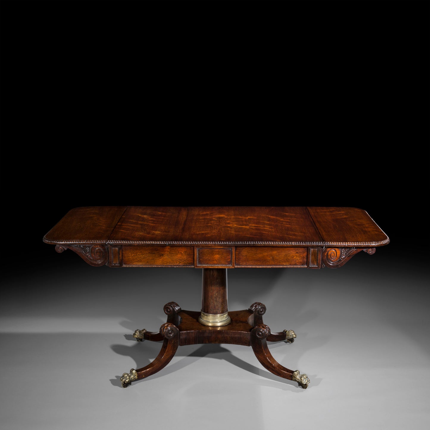 Fine Regency Brass Mounted Sofa Table