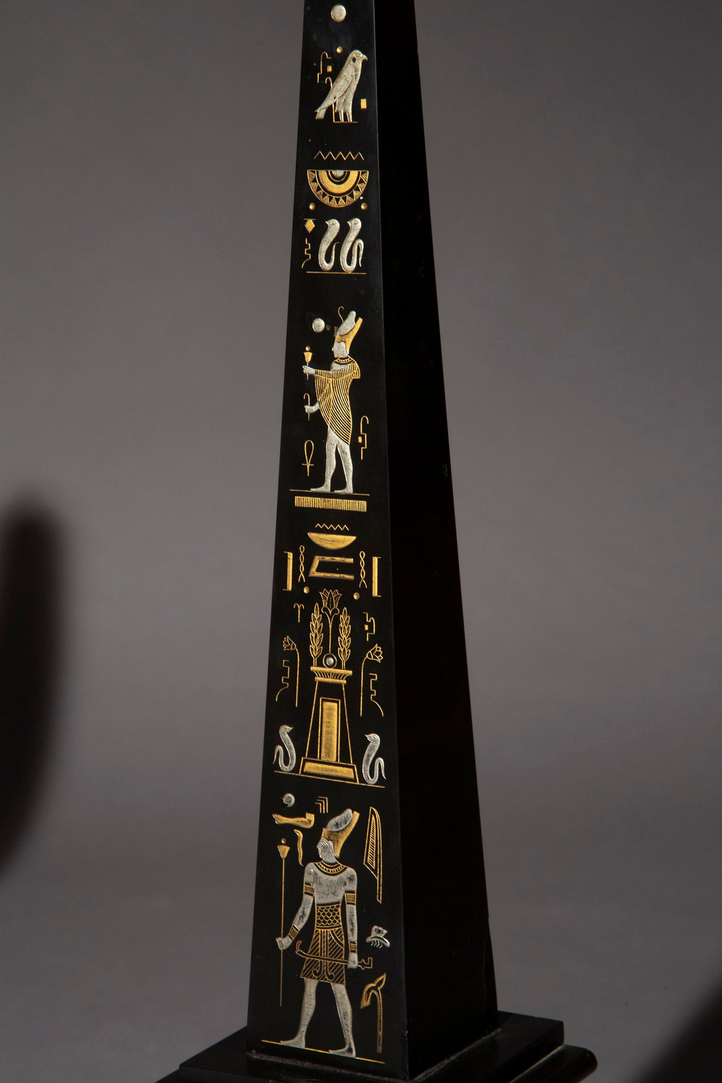 Pair of 19th Century Marble Obelisks