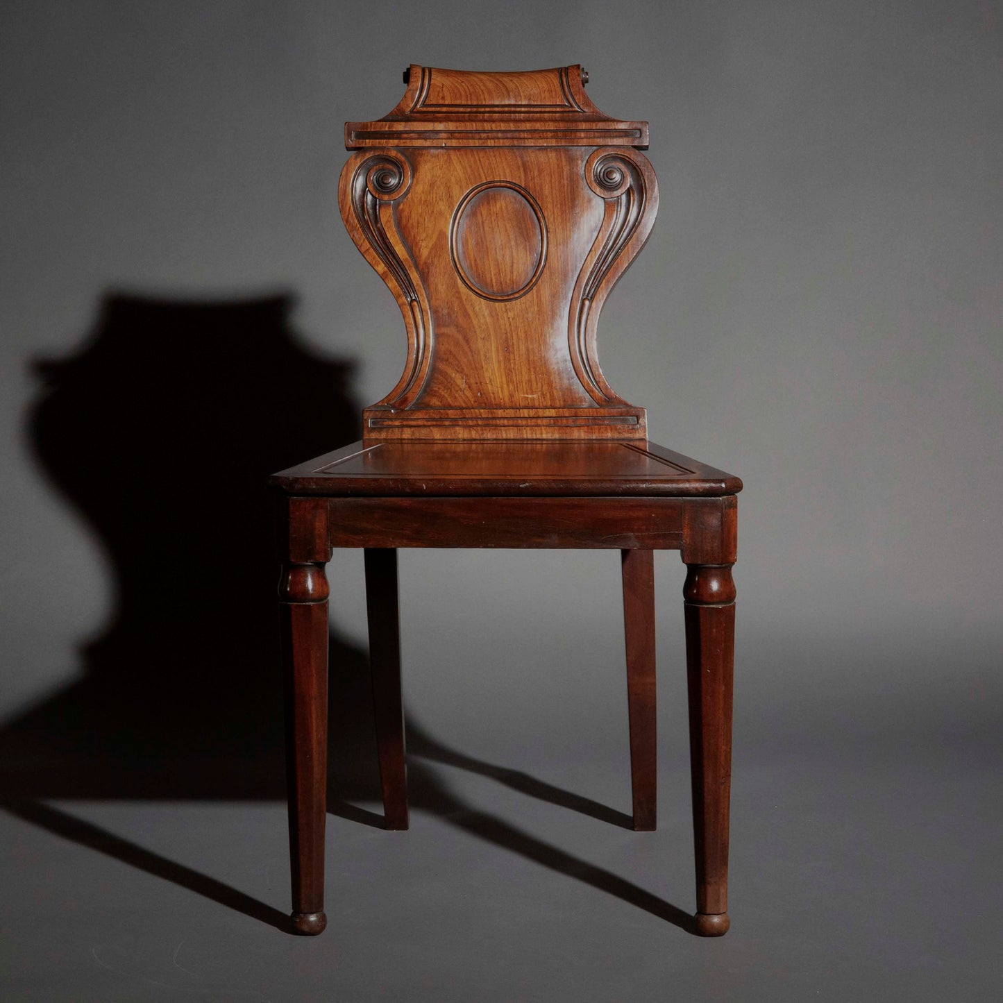 Regency Hall Chairs, attributed to Banting and France