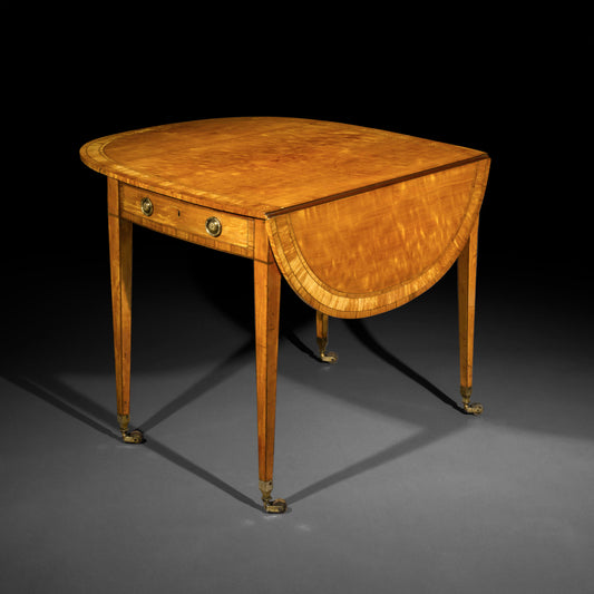 Fine George III Satinwood Pembroke Table