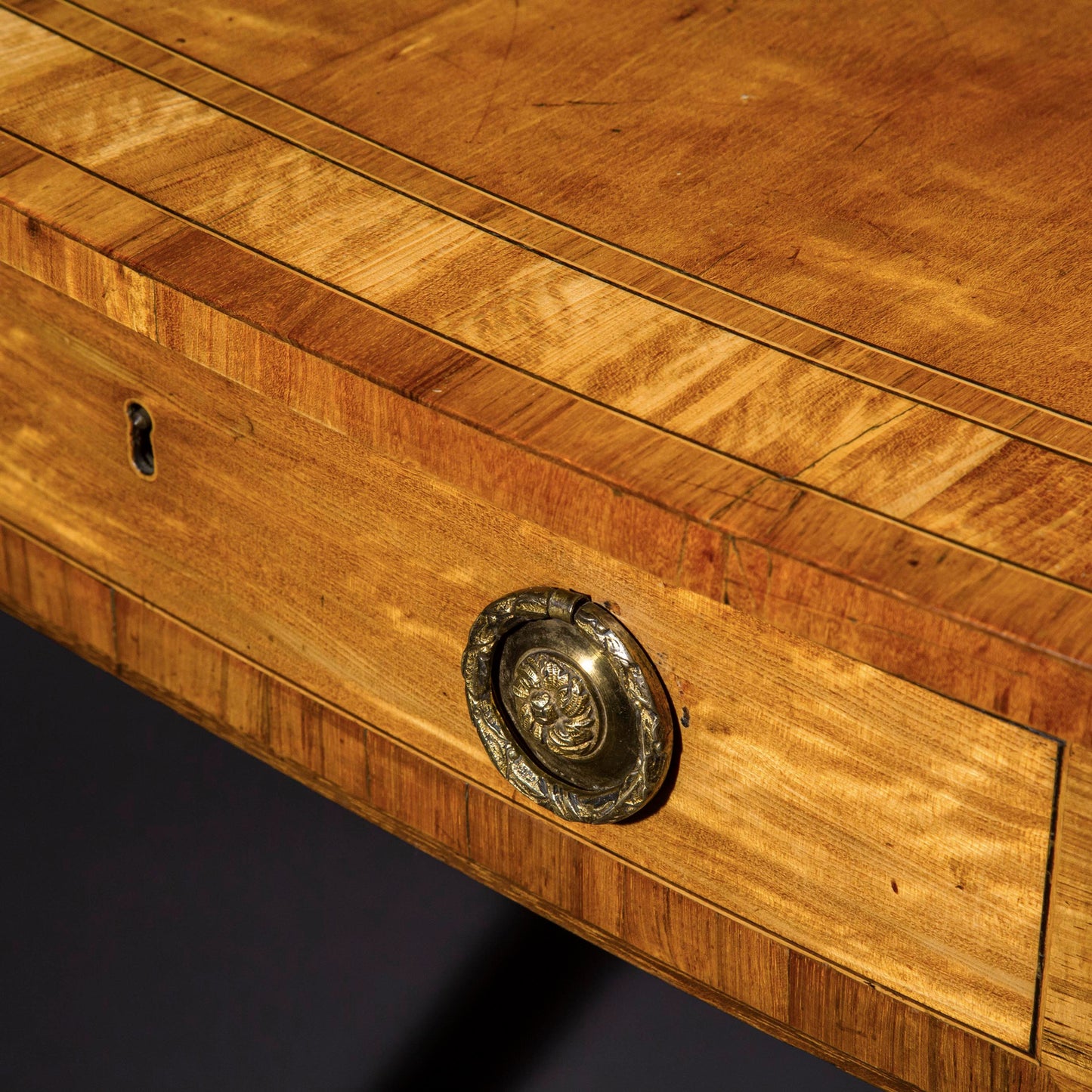 Fine George III Satinwood Pembroke Table