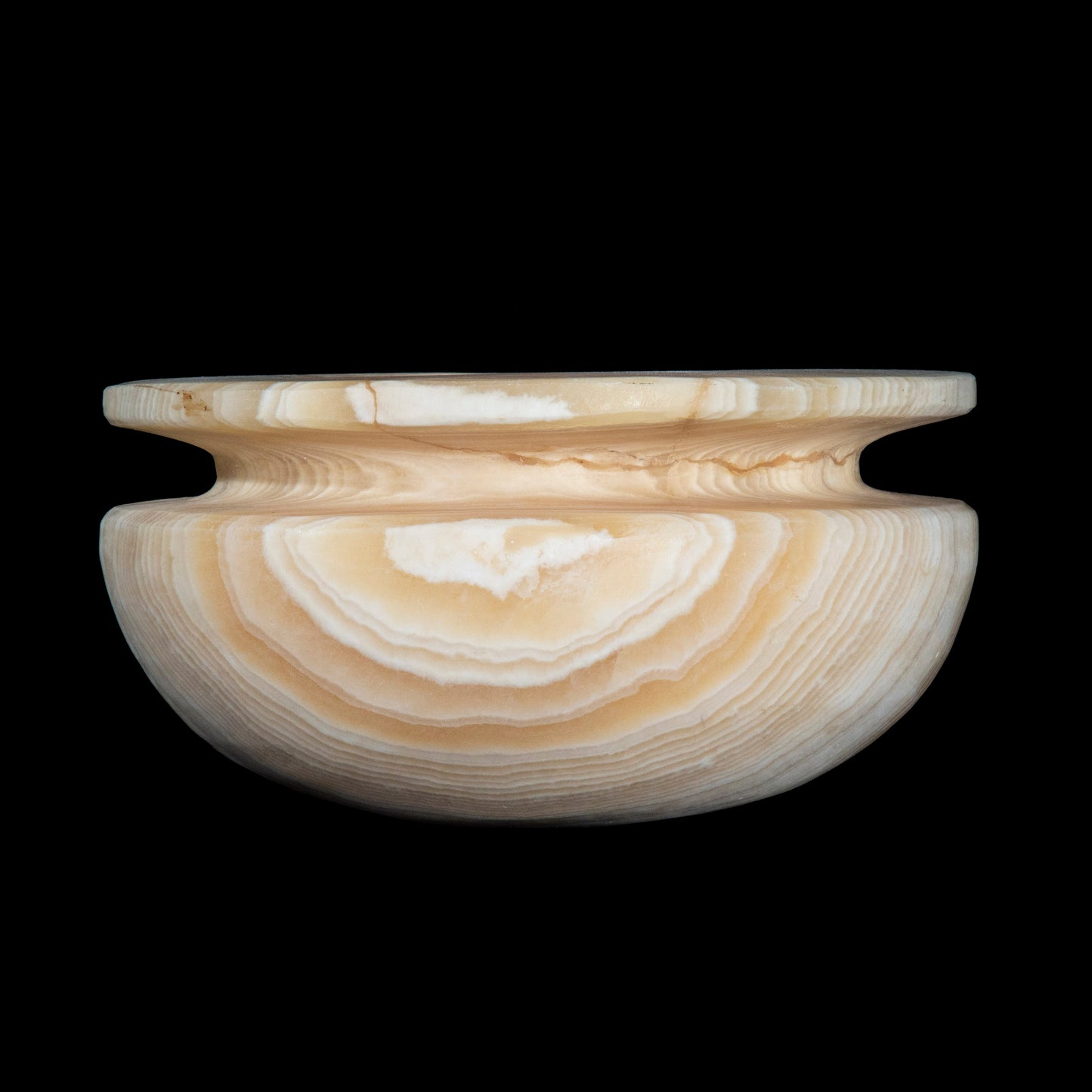 Antique Egyptian Alabaster Vessel