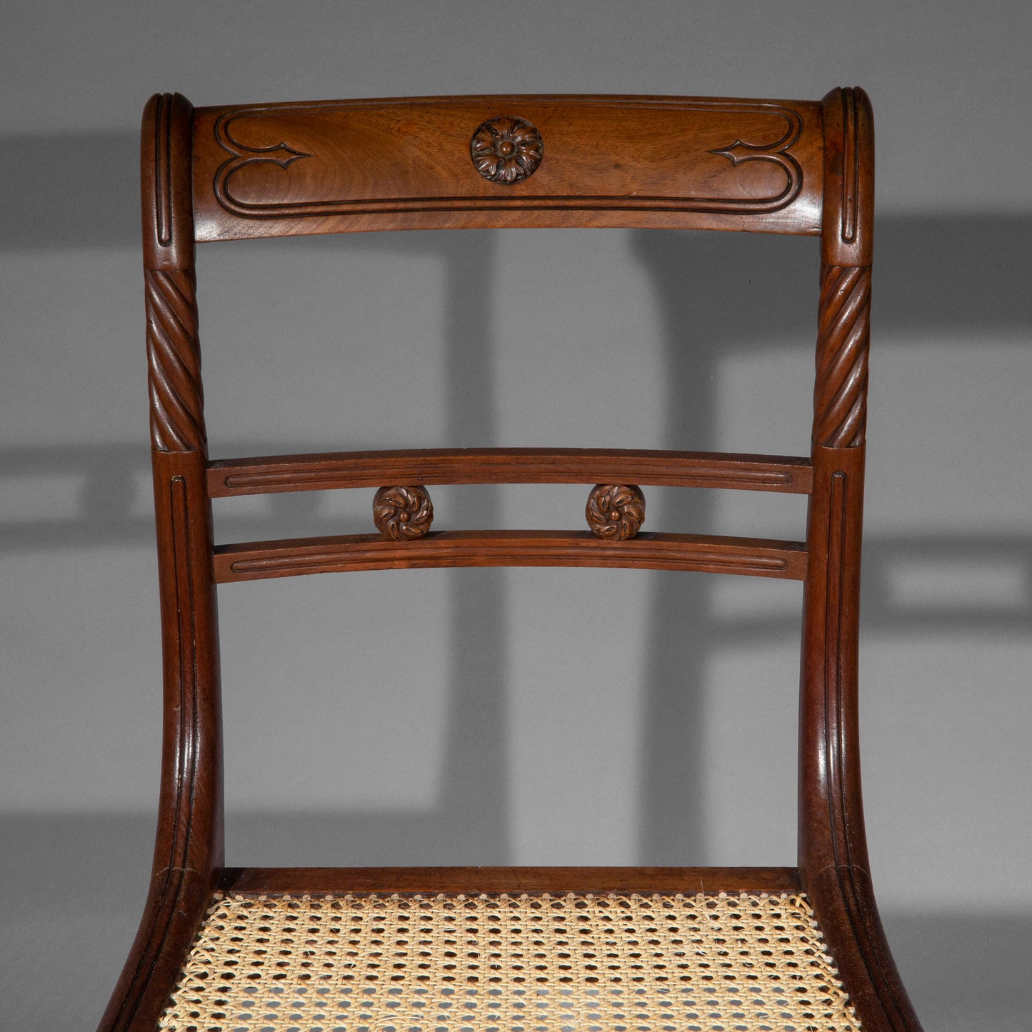 Set of Six Regency Klismos Chairs, attributed to Gillows