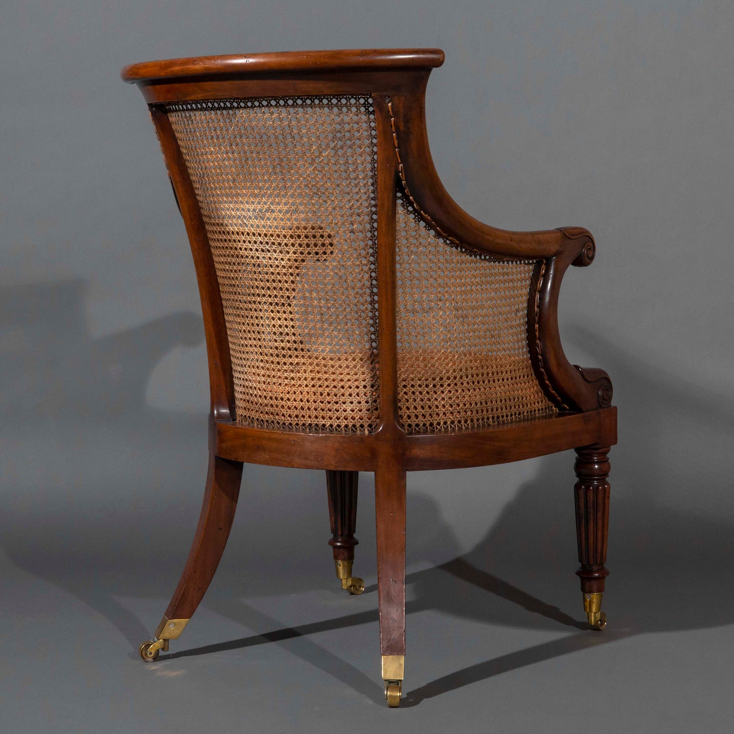 Pair of Regency Bergère Armchairs