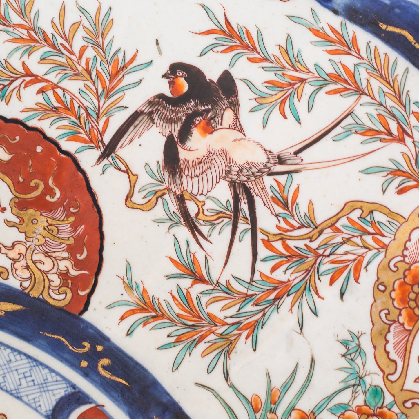 Massive Japanese Meiji Period Imari Dish