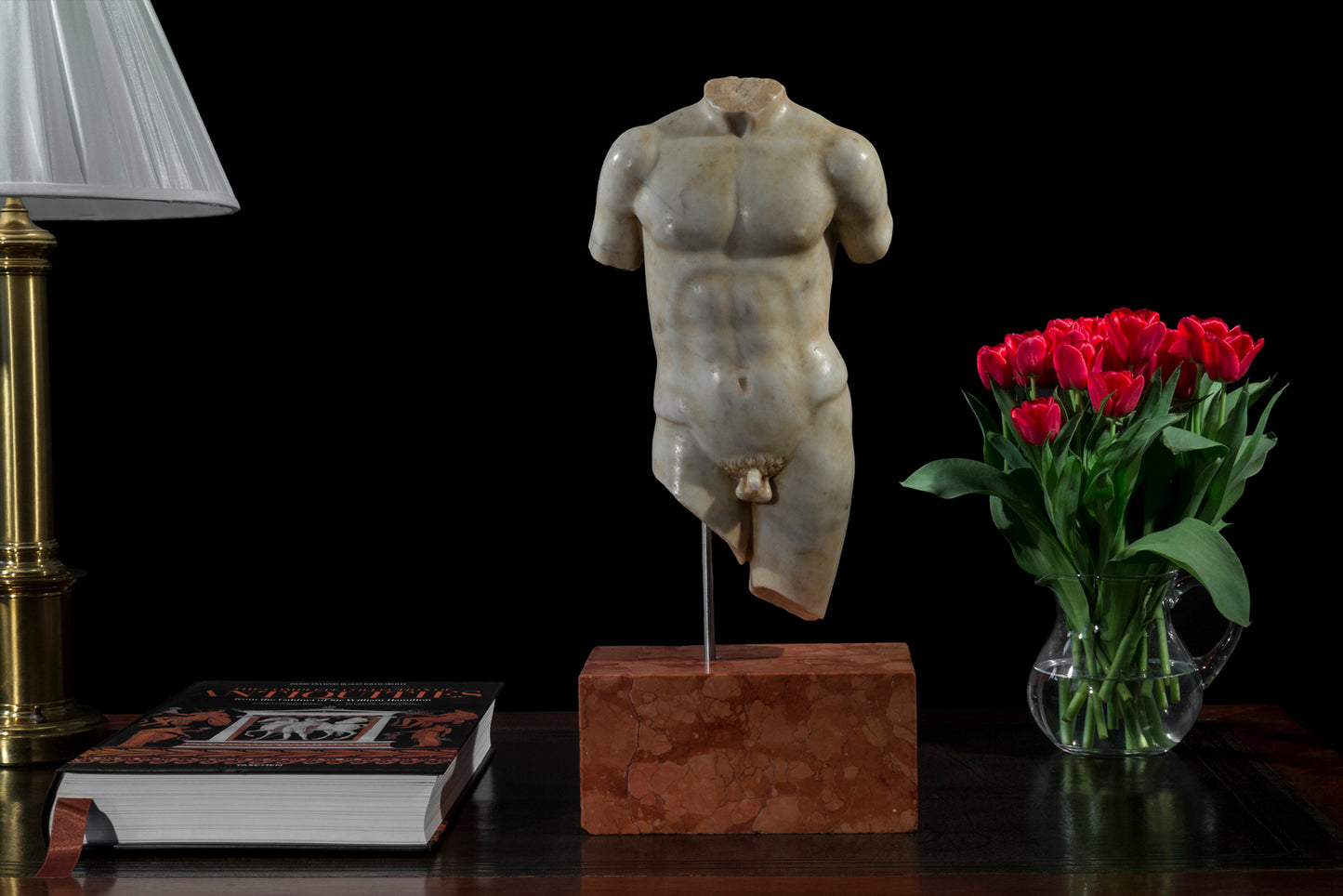 Grand Tour Marble Torso of a Male Youth