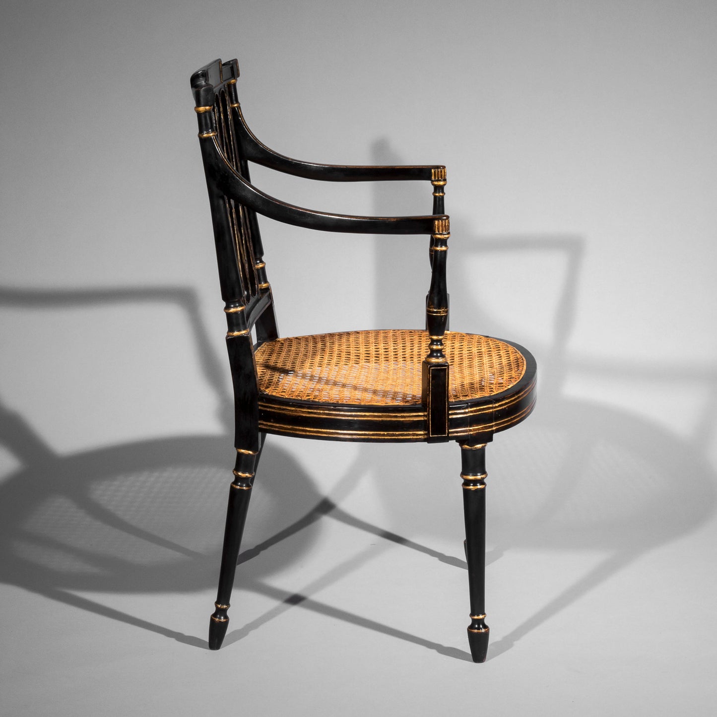 Pair of George III Garforth Armchairs, attributed to Gillows