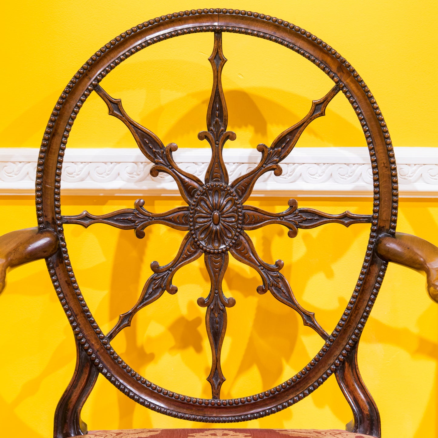 Fine George III Adam Period Neoclassical Armchair