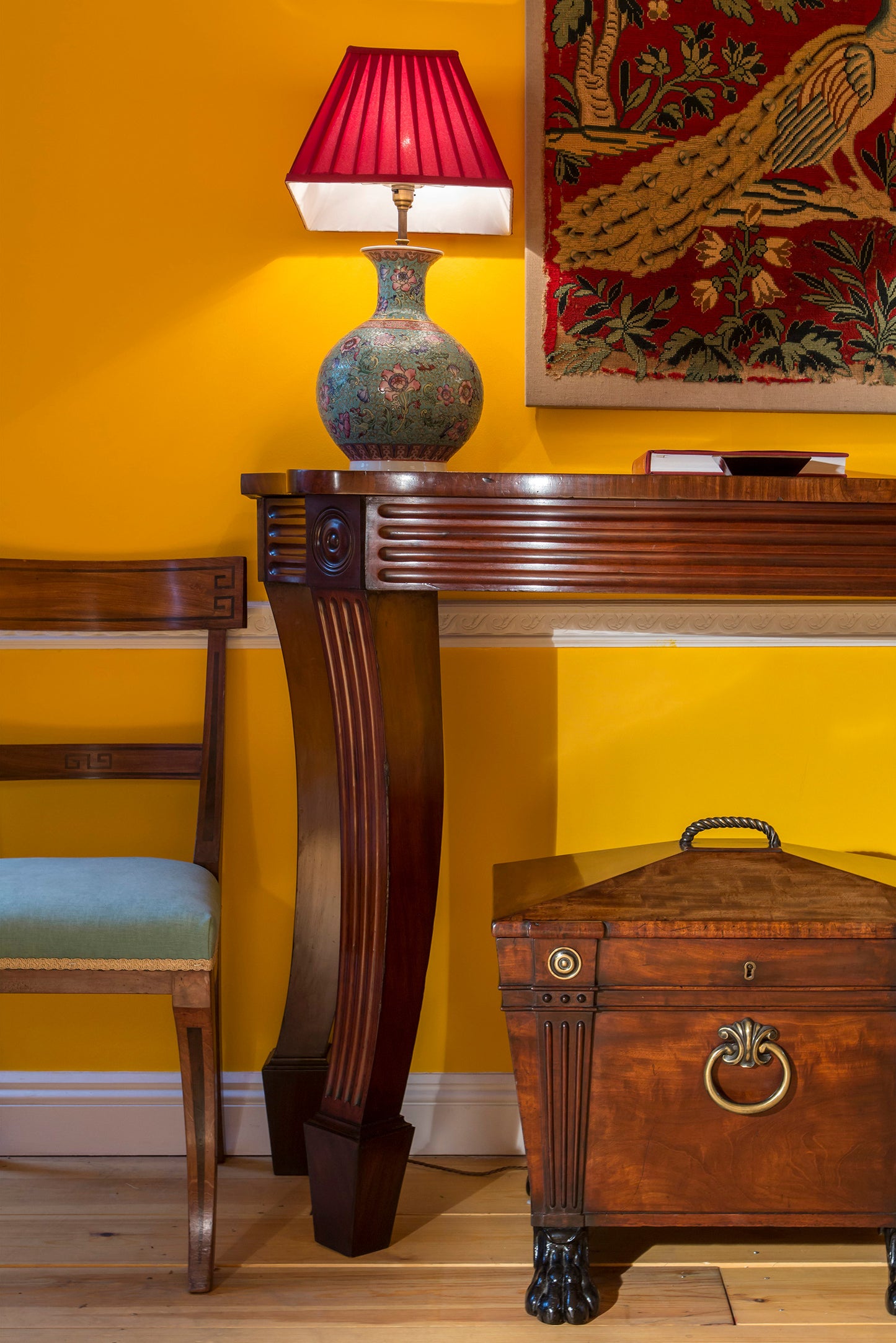 Set of Six Regency Klismos Dining Chairs, attributed to Gillows