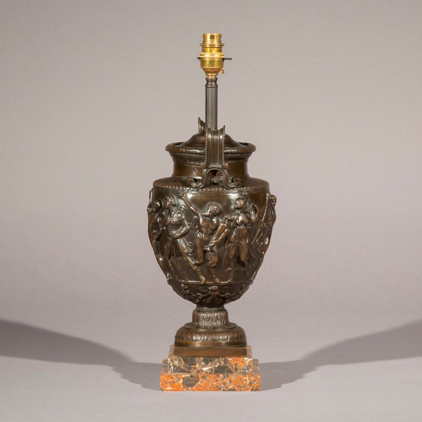 Antique Bronze Townley Vase Lamp