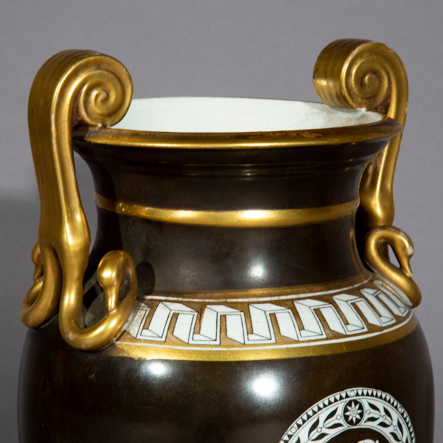 19th Century Grand Tour Porcelain Vase