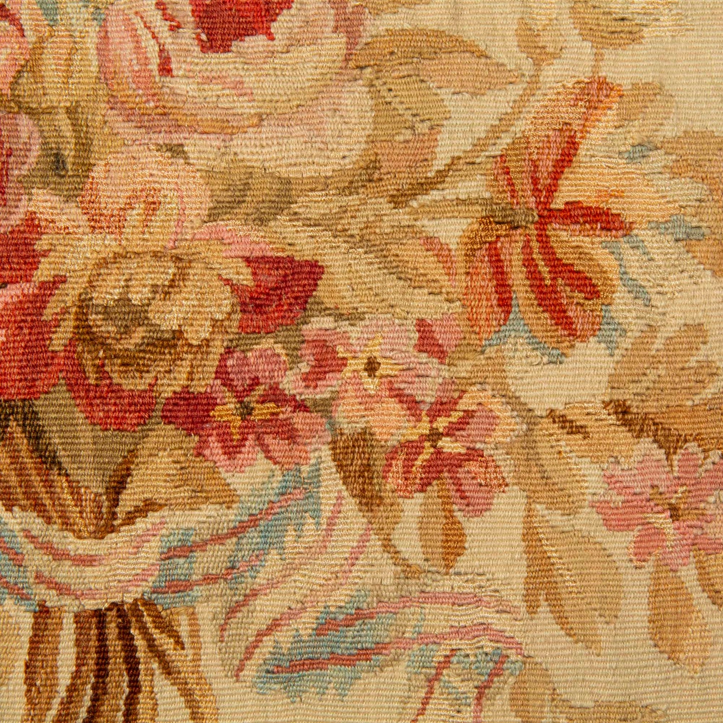 Large 18th Century Aubusson Tapestry Cushion