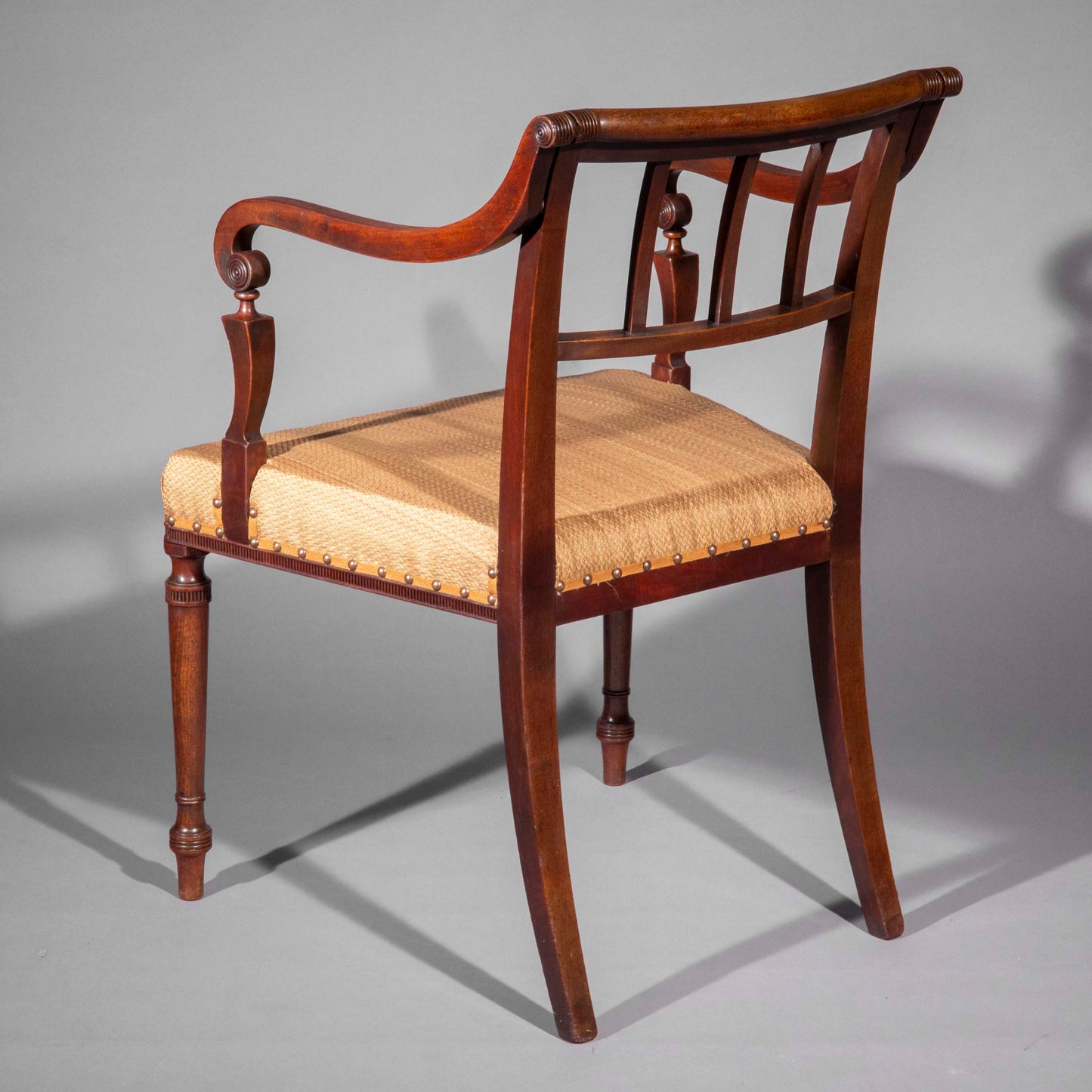 Fine George III Open Armchair
