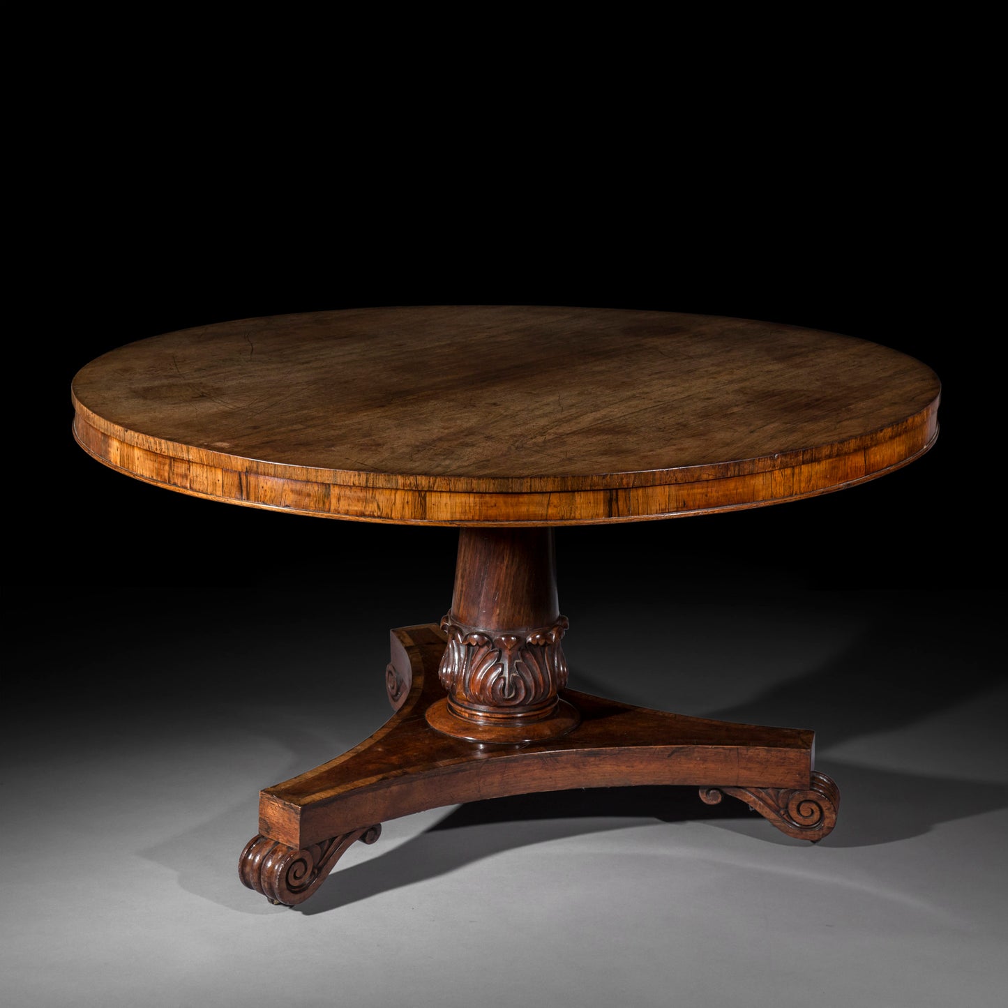 Regency Rosewood Circular Table