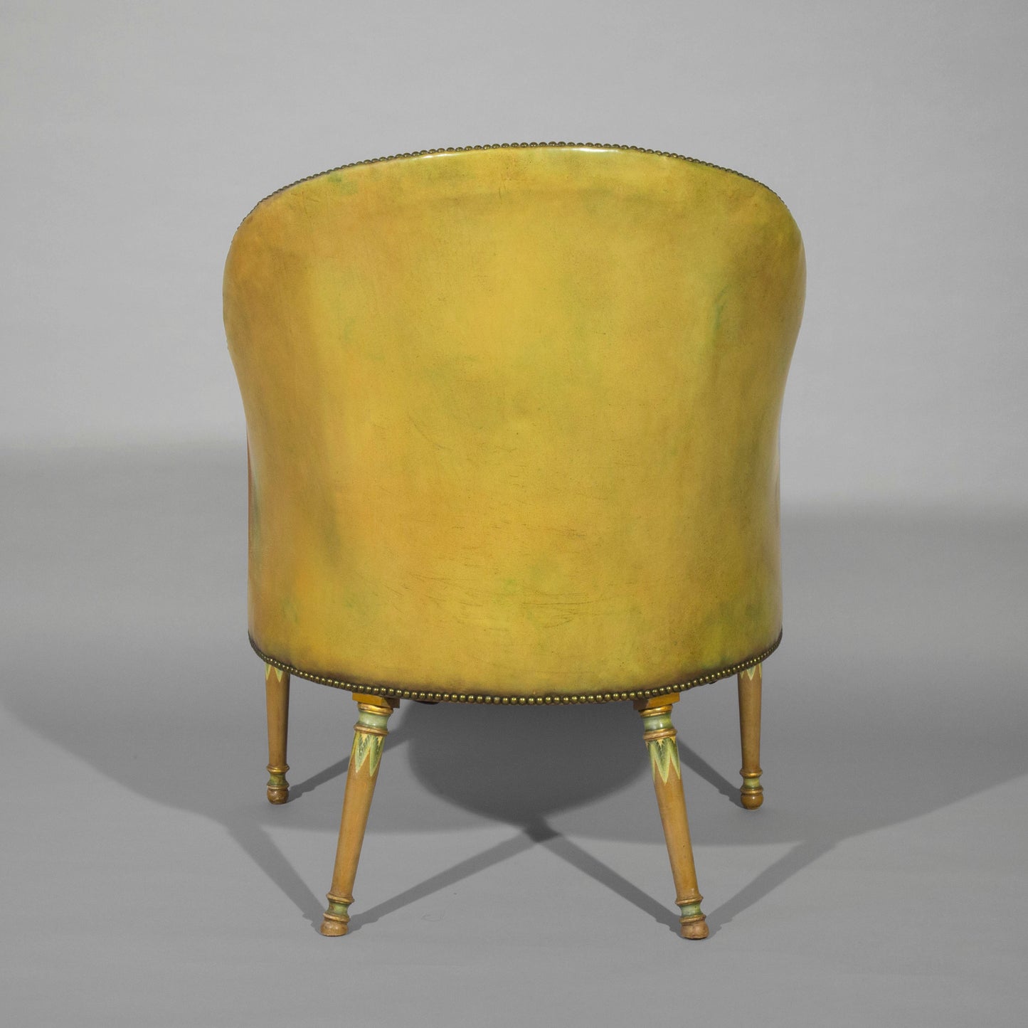 Fine 19th Century Leather Armchair