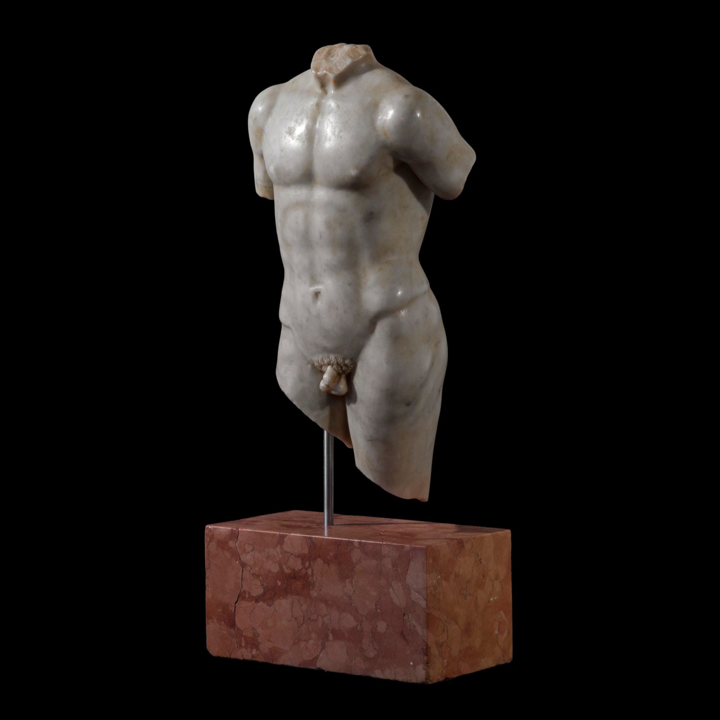 Grand Tour Marble Torso of a Male Youth