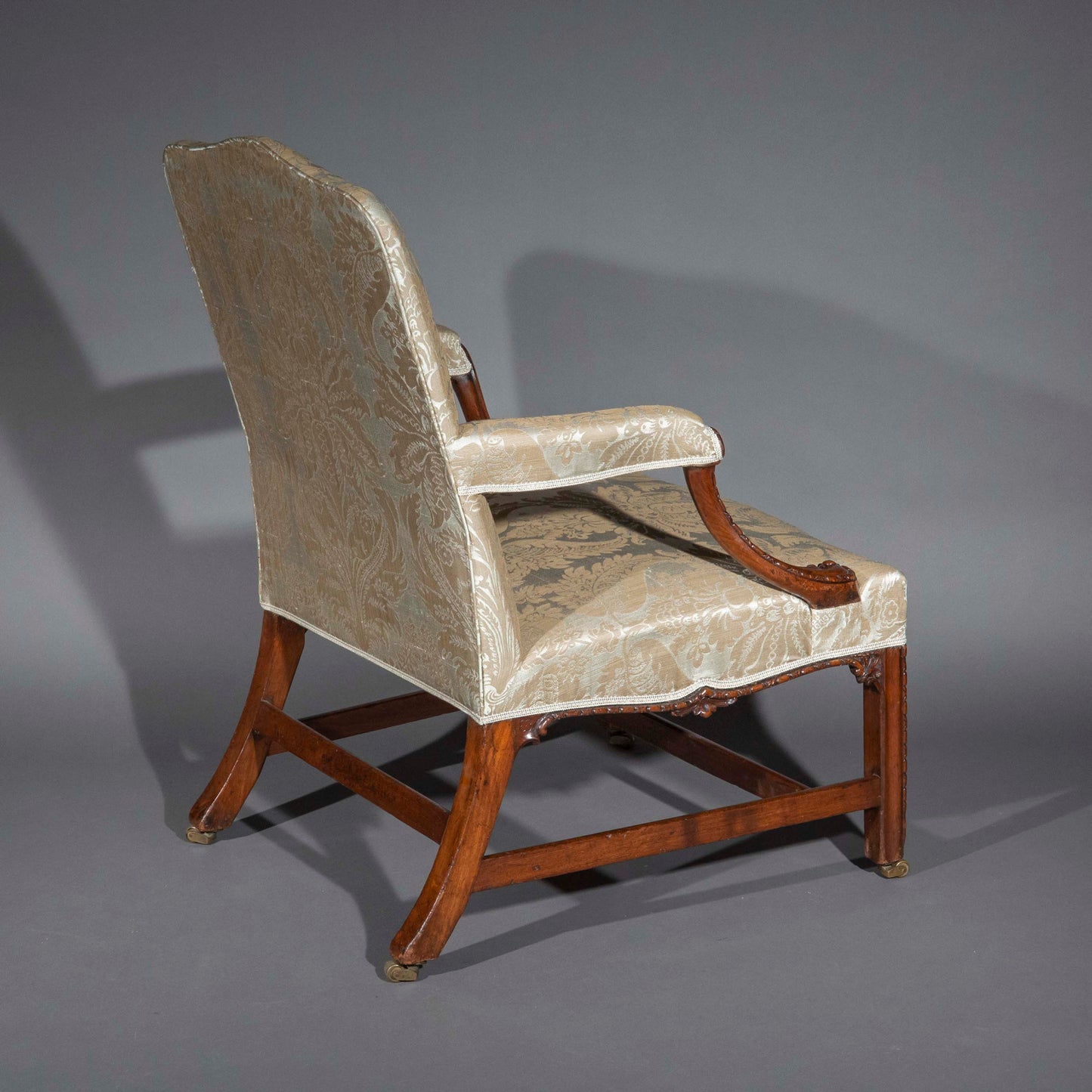 Fine Chippendale Gainsborough Armchair