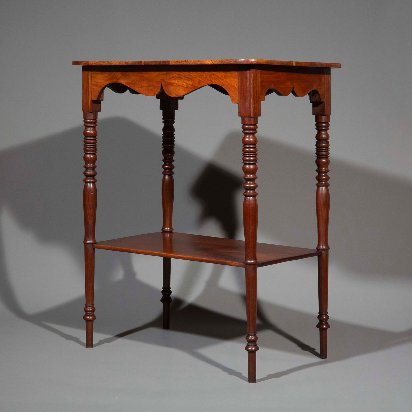 Near Pair of Regency Lamp Tables