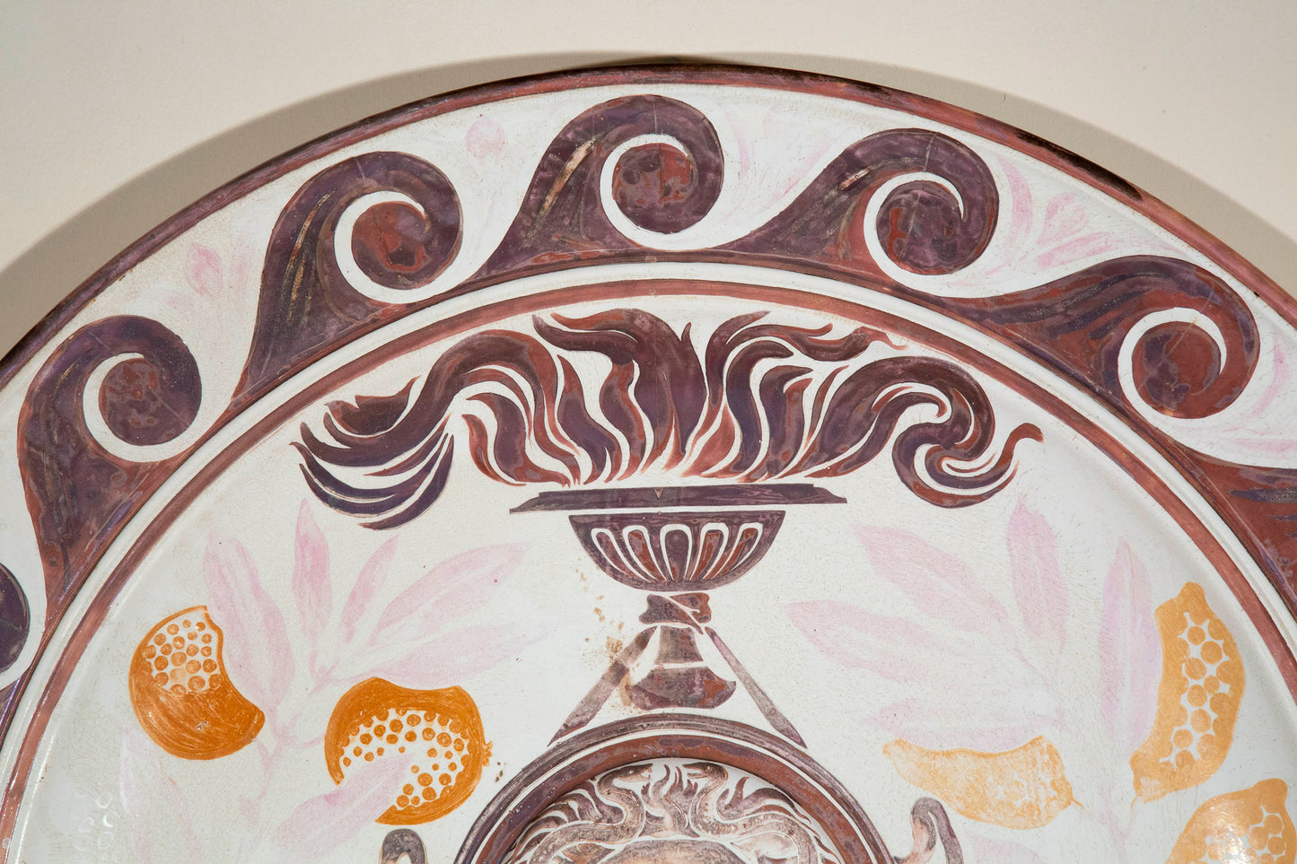 Monumental Arts and Crafts Exhibition Wall Charger