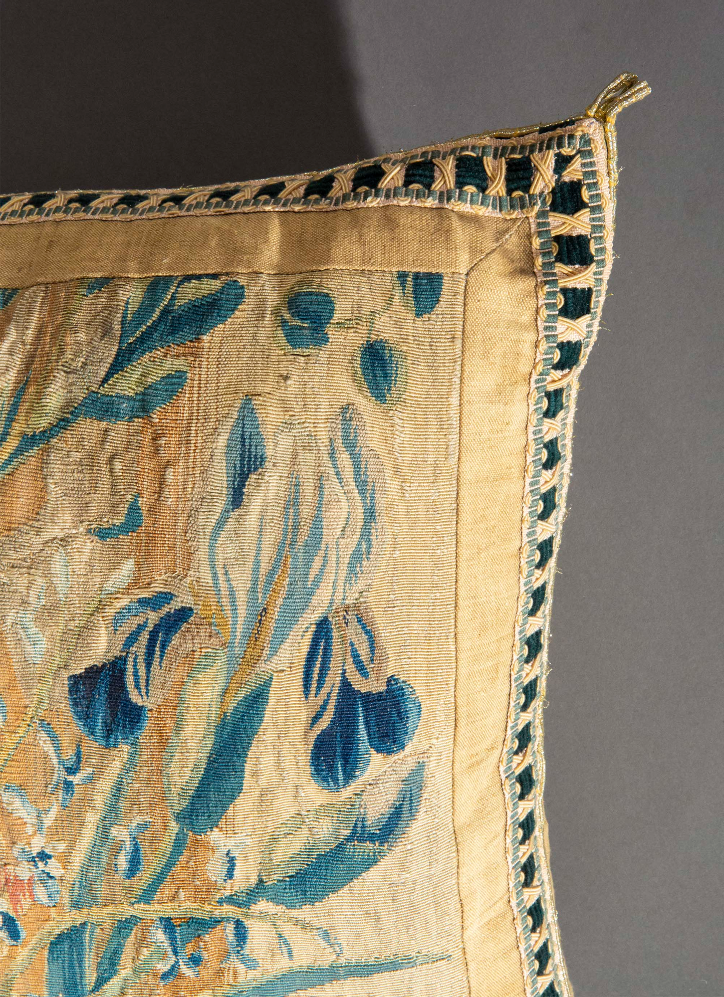 Fine Pair of 17th Century Tapestry Cushions