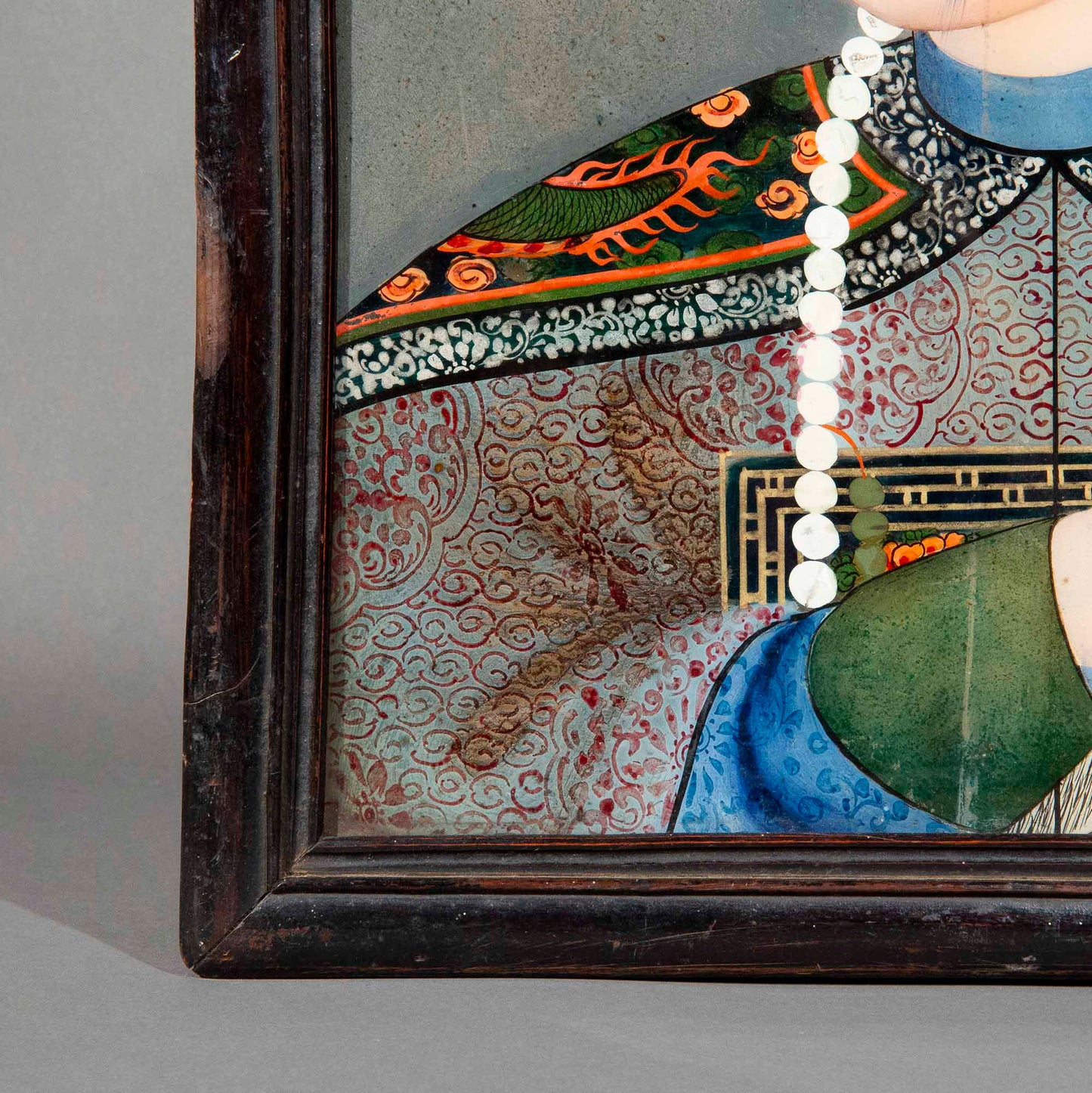 Early 19th Century Chinese Reverse Glass Portrait