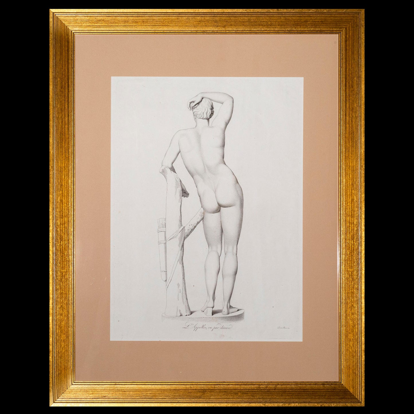 Pair of Large Engravings of Apollo