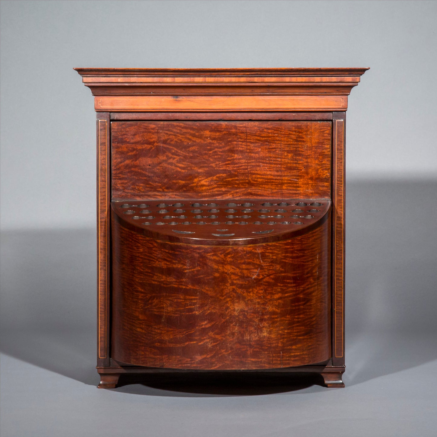 Pair of Regency Revolving Cutlery Boxes