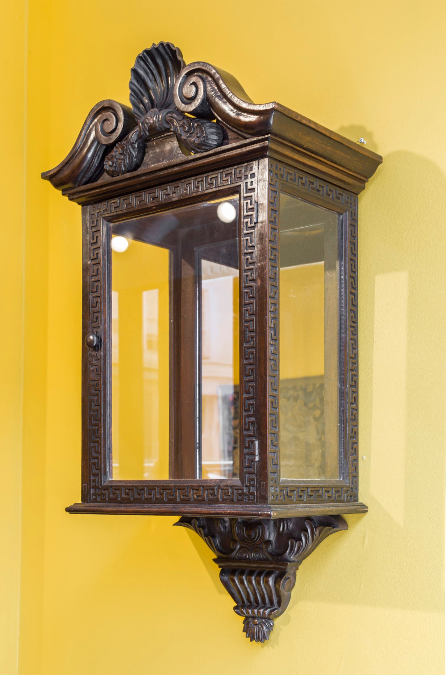 Architectural Palladian Padouk Wall Lantern
